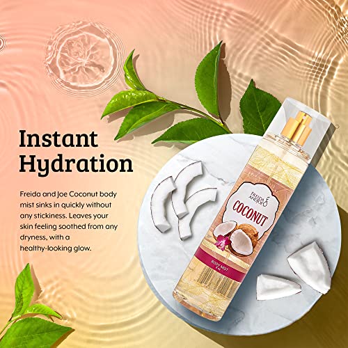 Escape To Paradise: Luxurious Coconut Body Mist Fine Fragrance, Womens Perfume Fragrance, Women'S Warm And Cozy Luxury Scented H