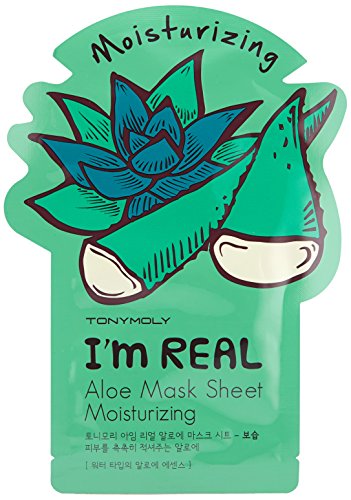 Tonymoly Aloe Mask - 10 Count, Hydrates Dry Skin