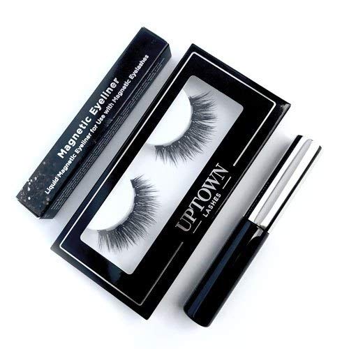Faux Mink Magnetic Eyelashes Diva Lash, Single Lash For Use With Magnetic Eyeliner, 5 Magnet False Eyelashes Magnetic Lashes (La