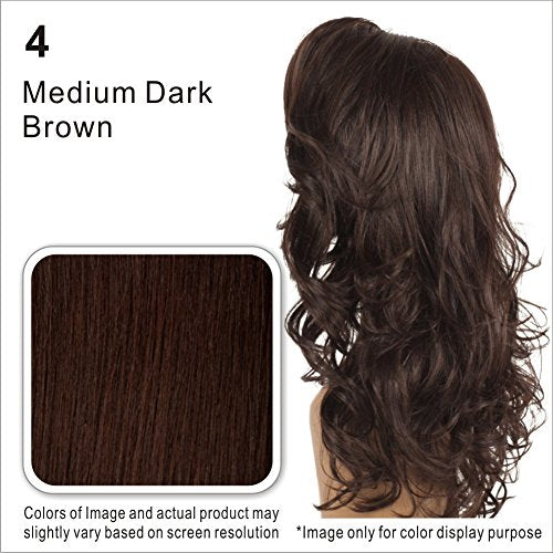Vivica A Fox Hair Collection Tori New Futura Synthetic Fiber Full Lace Front Wig, 4, 10 Ounce