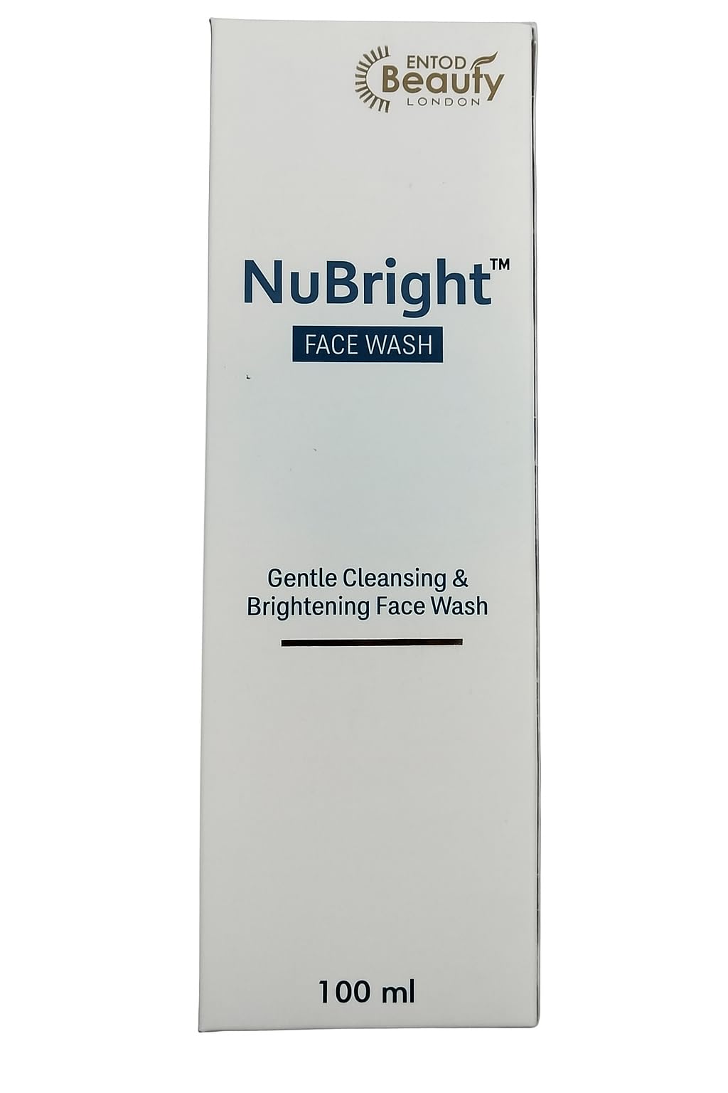 Nubright Face Wash Unisex Gentle & Brightening Cleanser For Everyday Use | 100 Ml