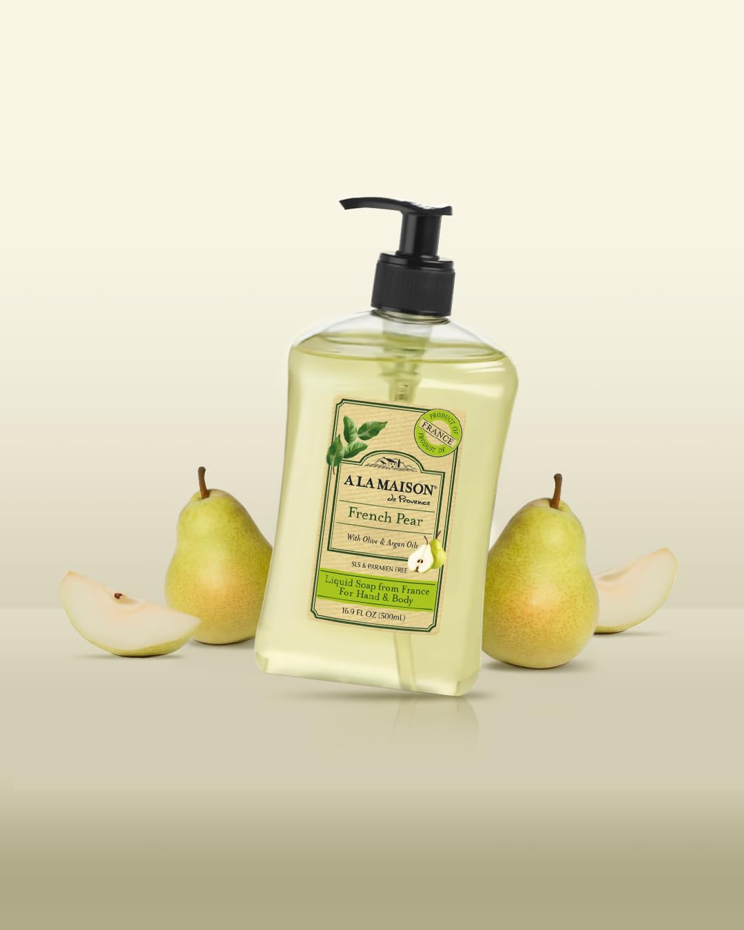 A LA MAISON Liquid Hand Soap, French Pear, 16.9 Fl Oz