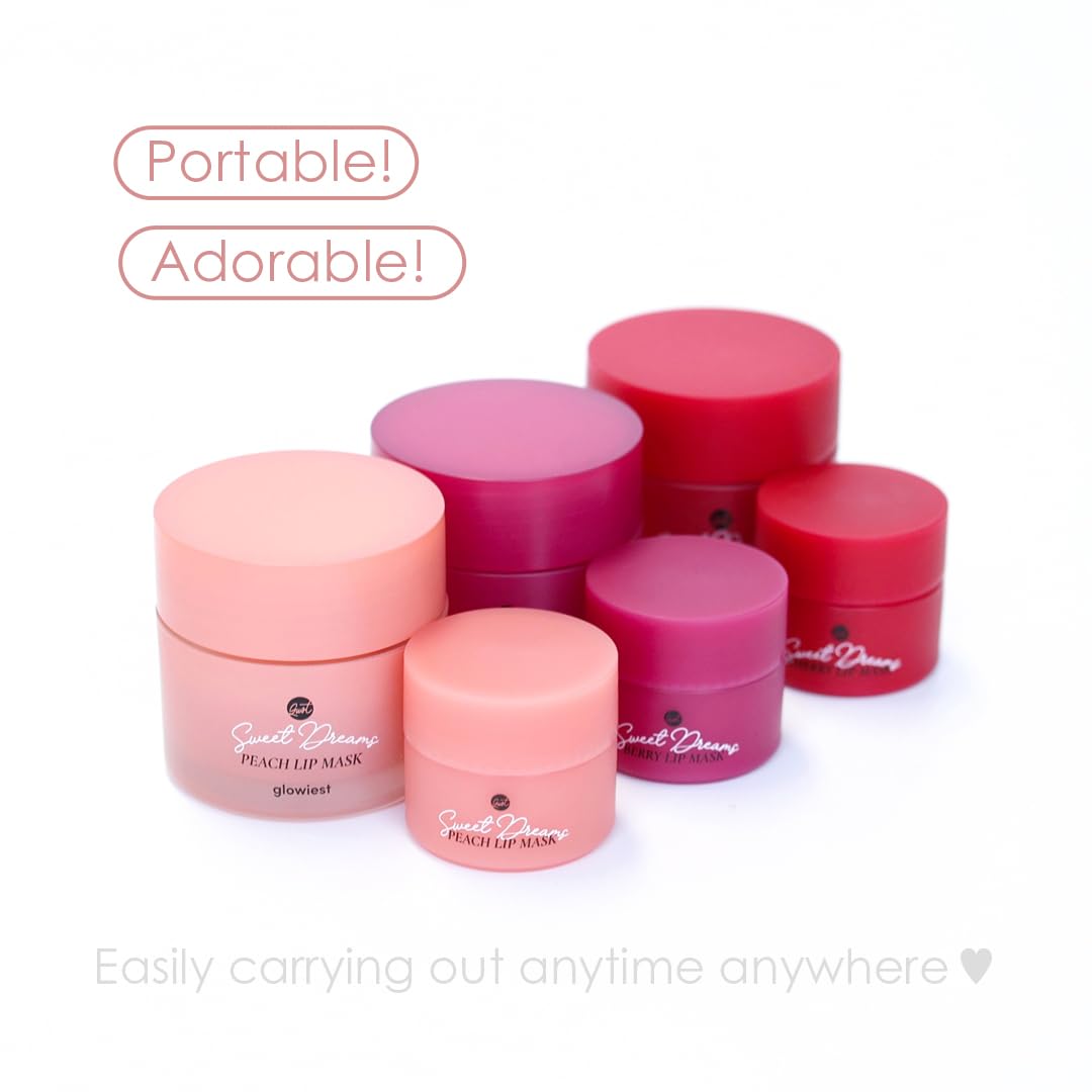 Sweet Dreams Mini Lip Mask 5G(3 Set)- Nourishing, Plumping And Hydrating Lip Balm | Vegan Lip Sleeping Mask | Korean Beauty | Hy