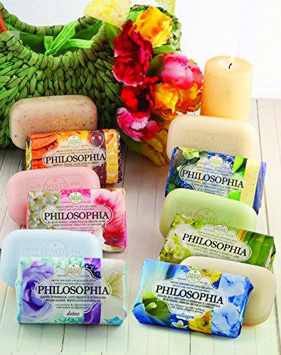 Nesti Dante Philosophia Natural Soap, Liftcherry BlossomOsmanthus and geranium With Bach Flowers and Vitamin E, 88 Ounce