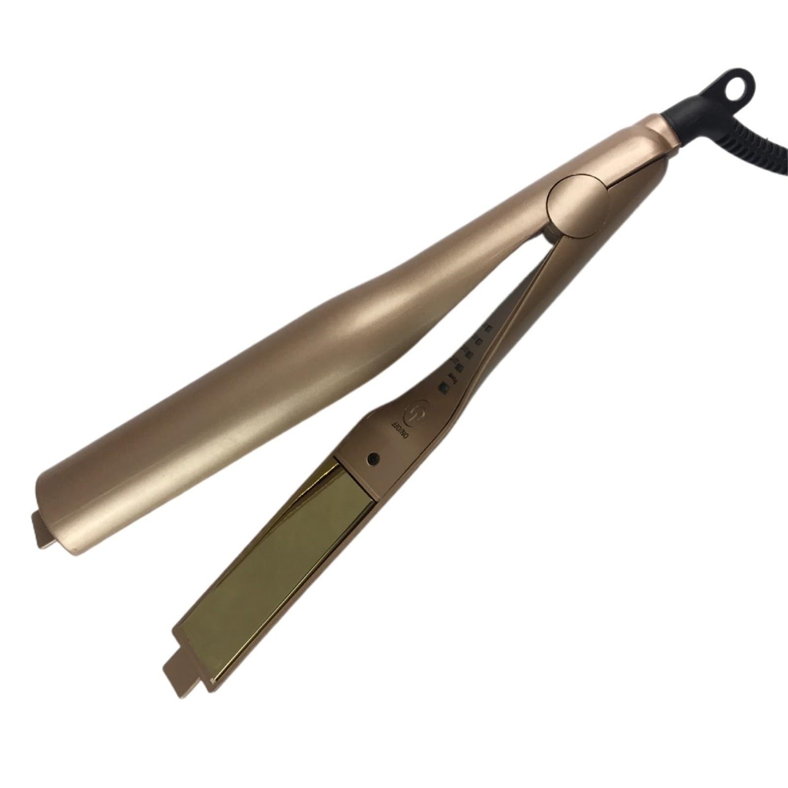 Curling and straightening DualPurpose Hair Straightener Splint 4Speed Temperature Control Hair Straightener Golden Splint(EU)