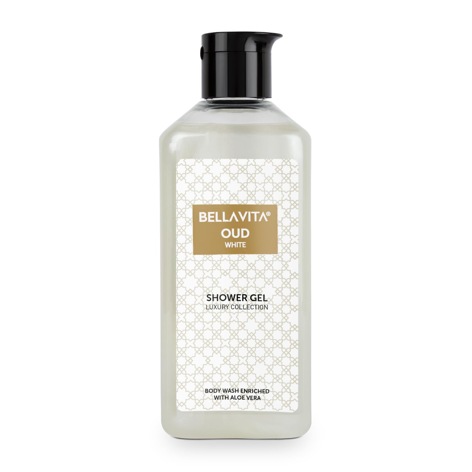 Bellavita Oud White Body Wash Shower Gel For Women & Men | 250Ml | Unisex Bodywash With Aloe Vera Extract | Deep Cleansing, Hydr
