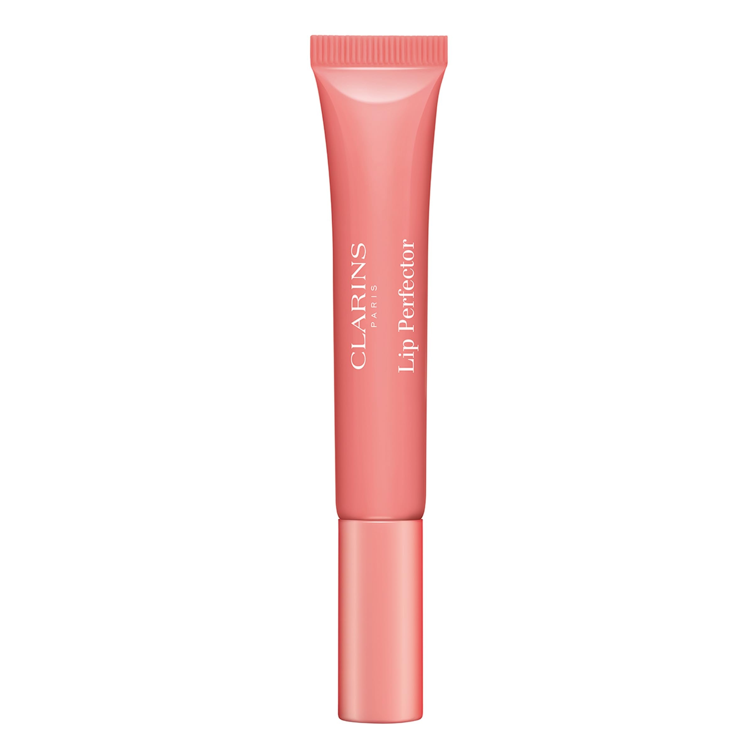 Clarins Natural Lip Perfector | Award-Winning | Sheer Finish Lip Gloss | Instant 3D Shine | Nourishing, Hydrating, Softening and