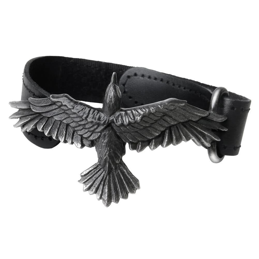 Alchemy Gothic A109 Black Consort Wriststrap