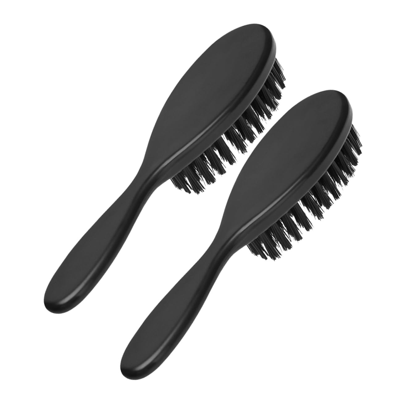 DEARMAMY 2pcs Mens Grooming Essential Soft Bristle Hair Comb Beard Styling Tool Dandruff and Oil Control Facial Hair Brush Bear