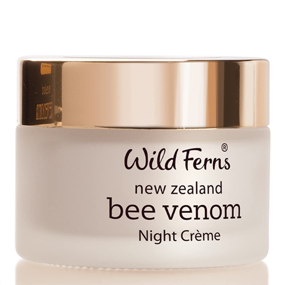 Wild Ferns Bee Venom Night Crme, 96% Natural, 47 Grams