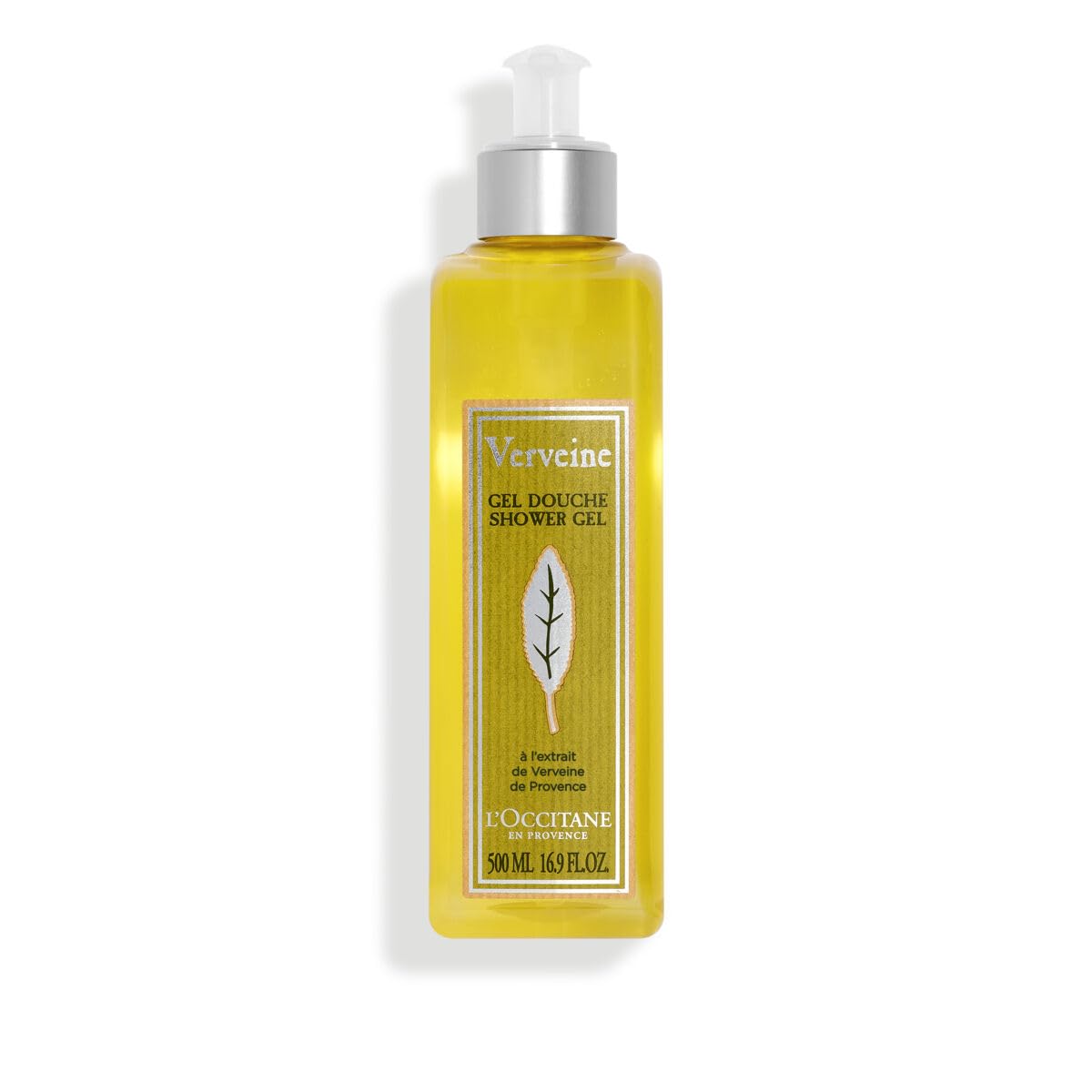 Loccitane Invigorating & Refreshing Verbena Shower Gel: Uplifting Lemon Fragrance, Organic Verbena Extract, Gently Cleanse, Made