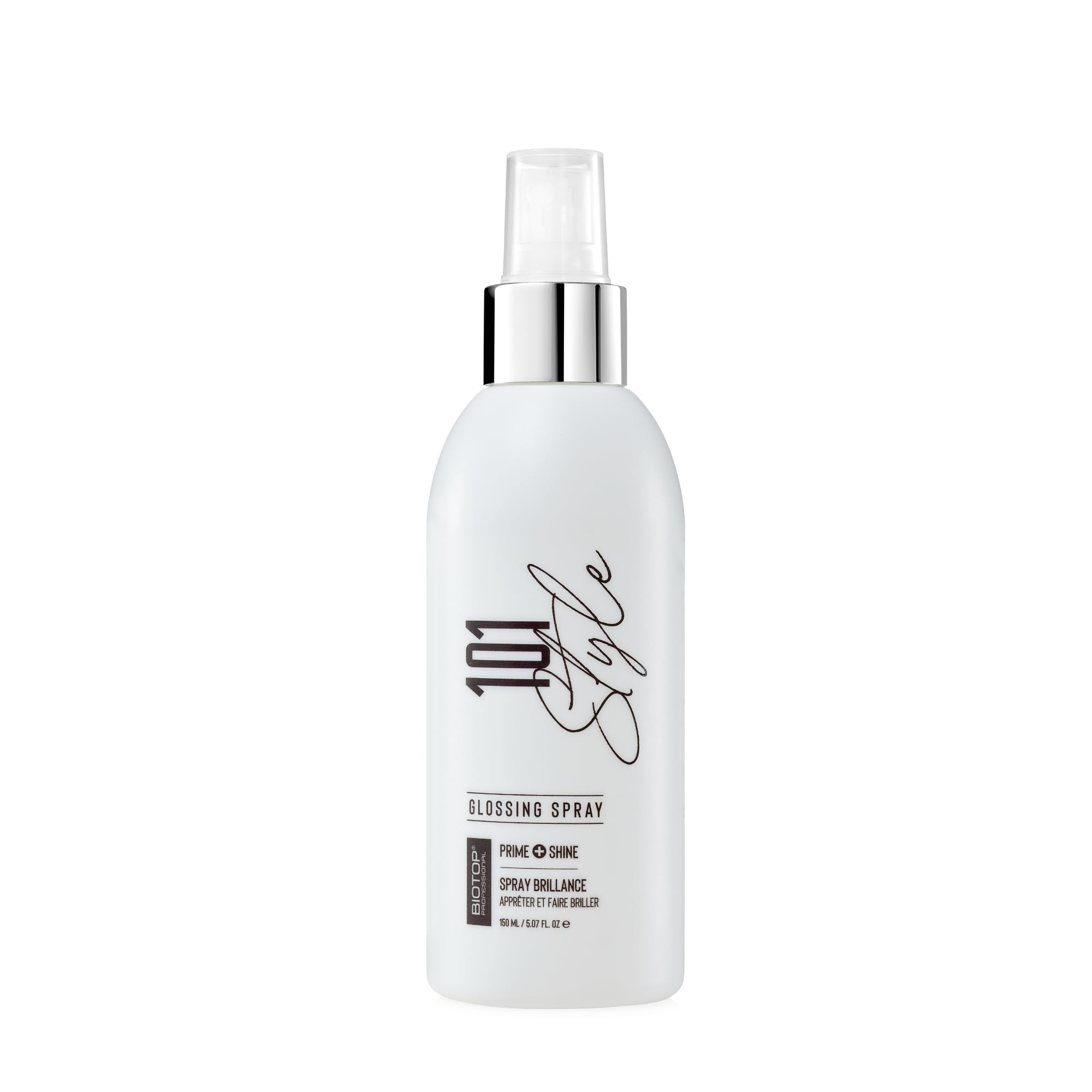 Biotop Professional 101 Hair Gloss Spray  Lightweight Hair Mist & Anti Frizz Spray for Shine & Heat Protection  Helps Smooth P