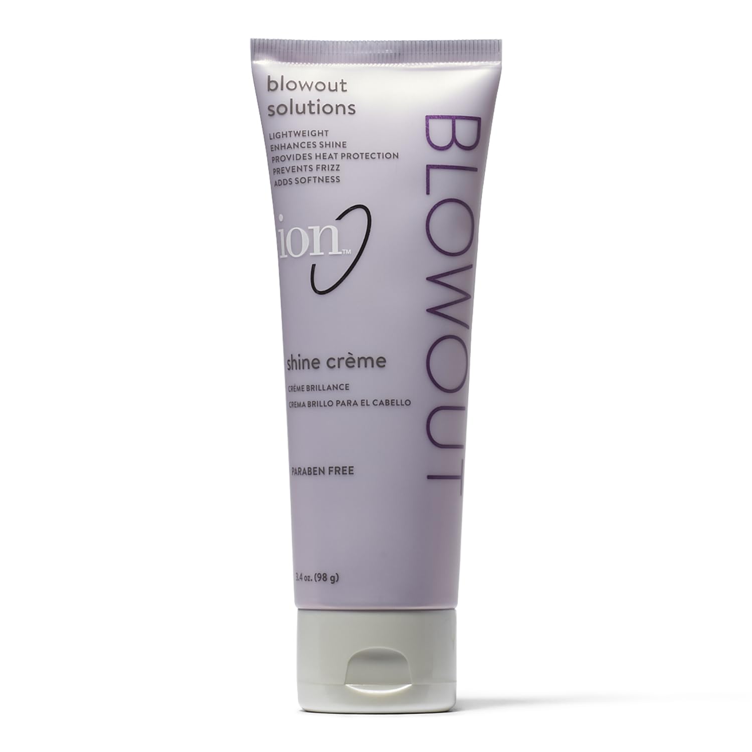 Ion Weightless Shine Creme, Lightweight, Reduces Frizz, Enhances Shine, Softens Hair