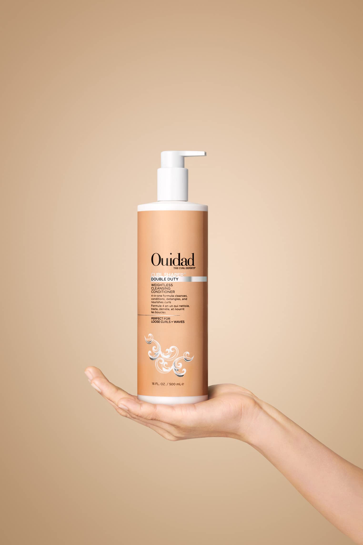 Ouidad Curl Shaper - Double Duty Weightless Cleansing Conditioner, 16 Oz. (94116)