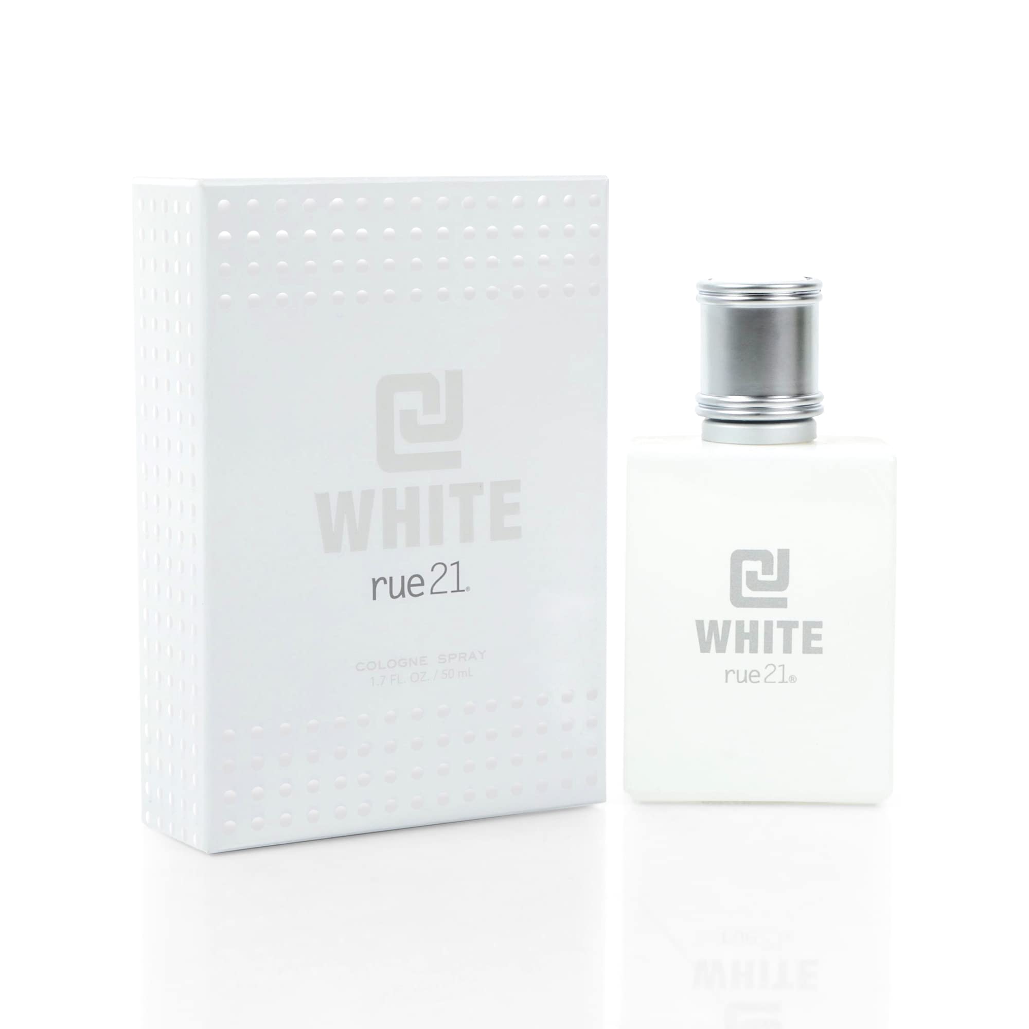 Rue 21 Men's Cologne Spray - CJ White, 1.7 fl oz (50 ml), Refreshing Scent