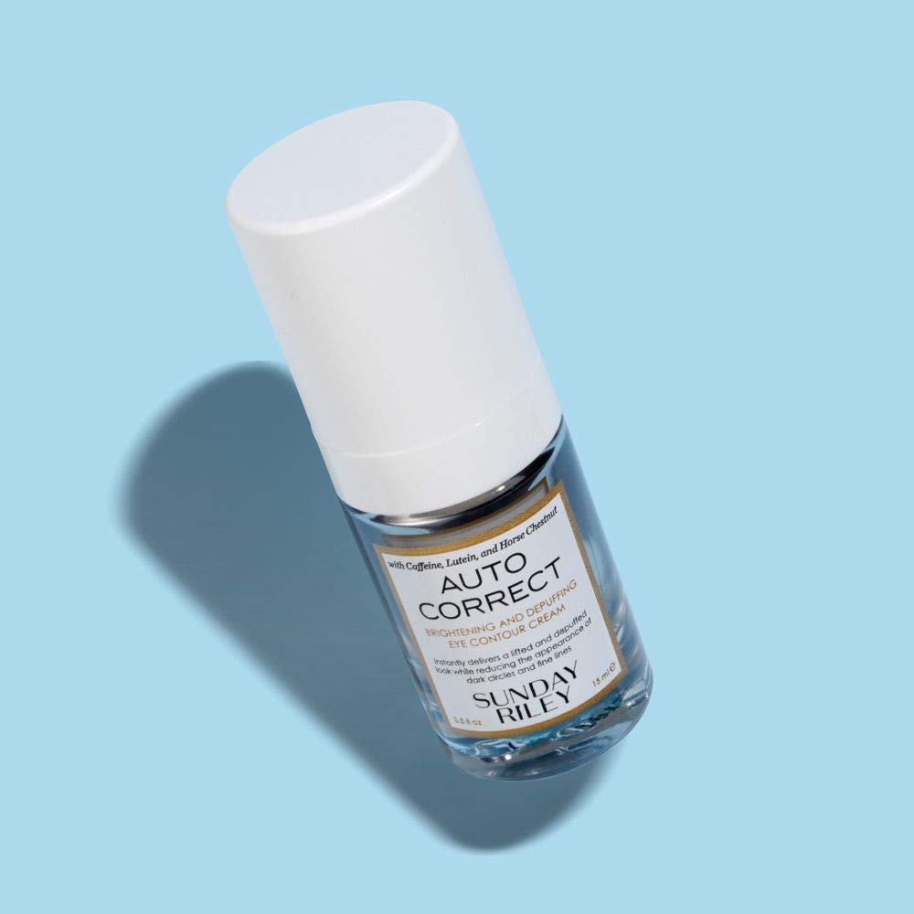 Sunday Riley Auto Correct Brightening And Depuffing Eye Contour Cream