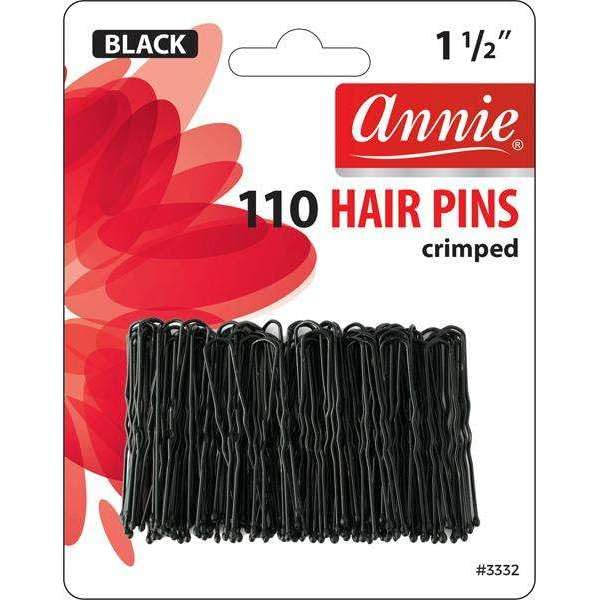 Annie 110 Hair Pins 1.5 Black #3332