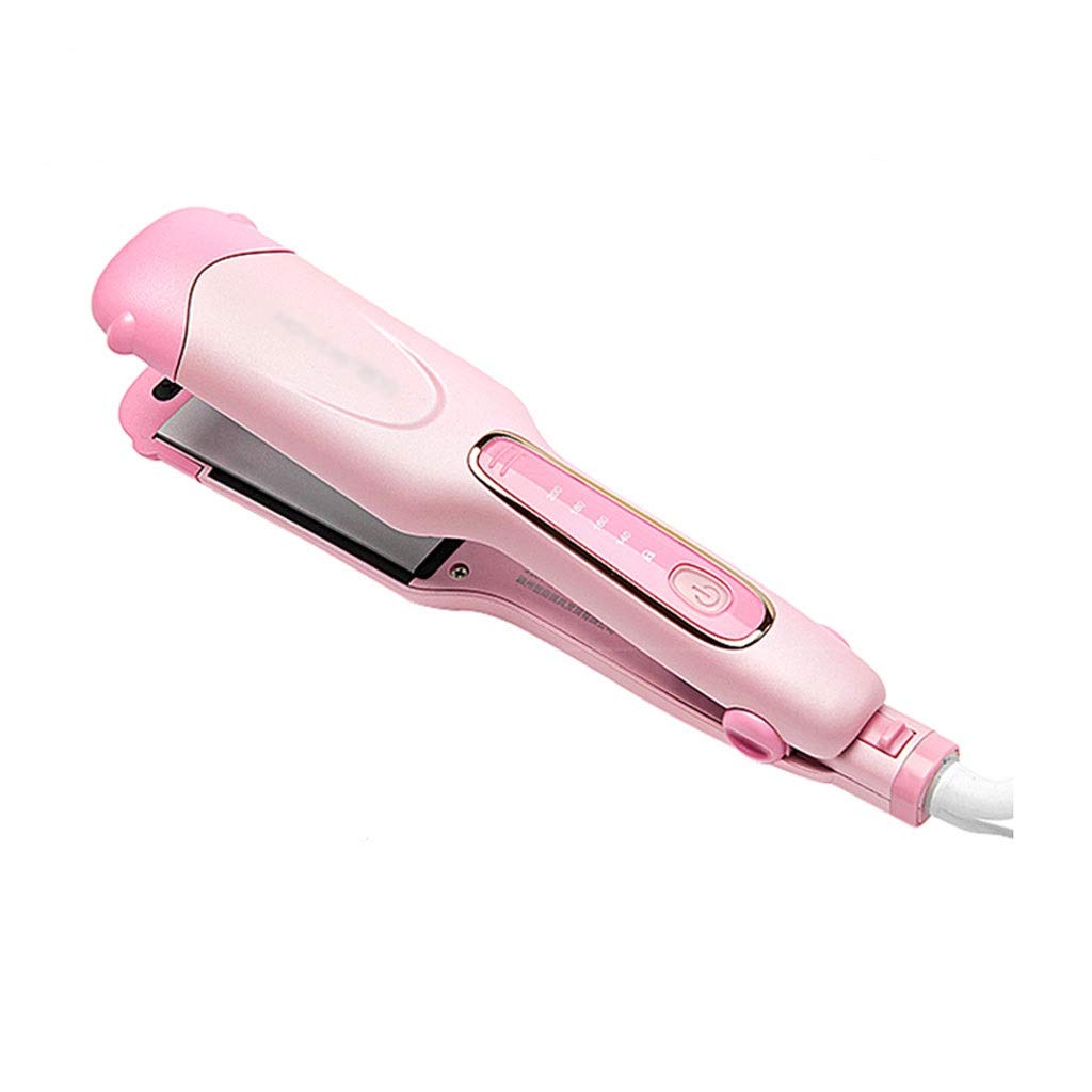 TEOYETTSF 3 in 1 Women Hair Straightener Corrugated Iron Corrugation Crimped Multifunction Changing Plates Flat Irons