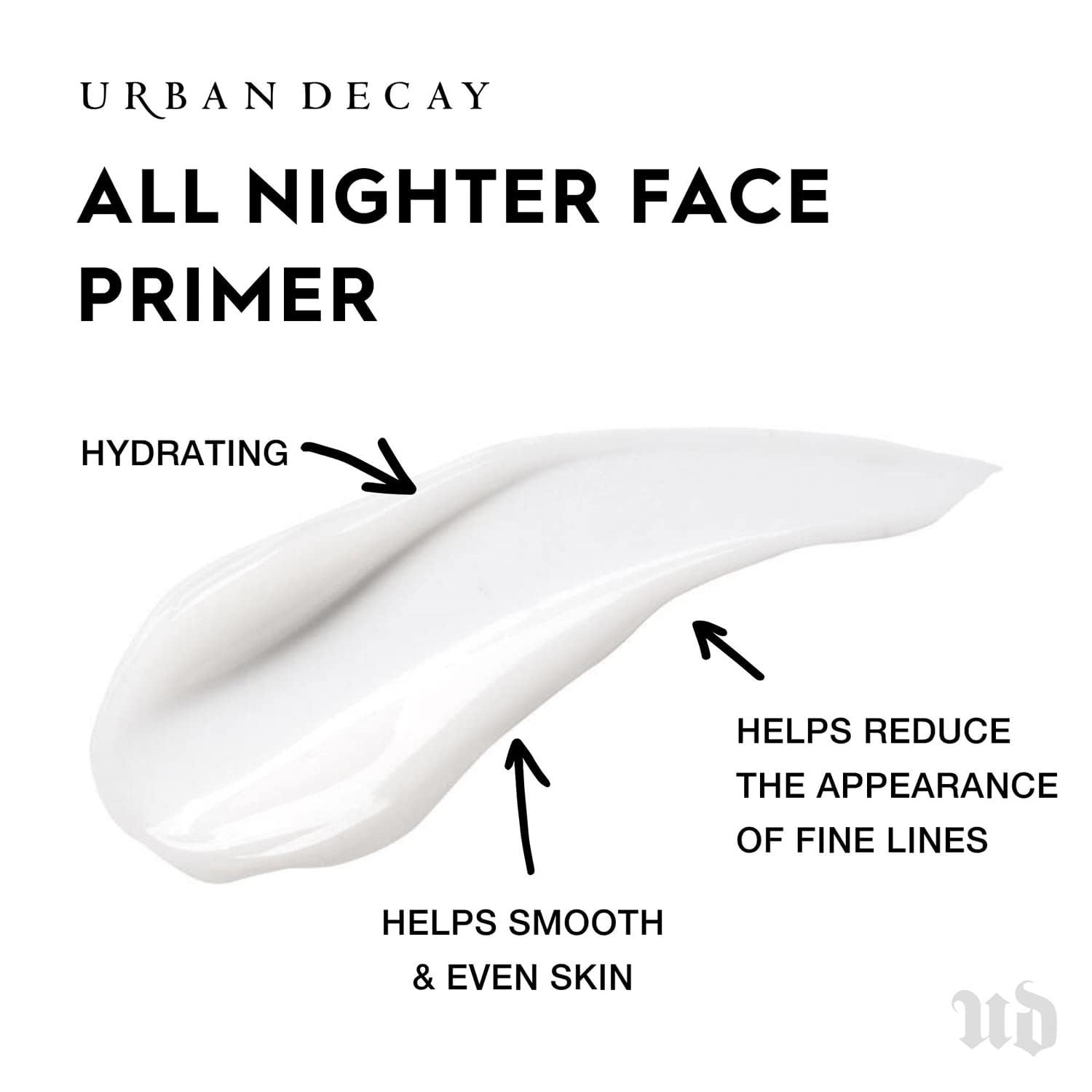 Urban Decay All Nighter Longwear Face Primer - Lightweight, Long-Lasting Formula - Locks Foundation In Place, Smooths & Hydrates