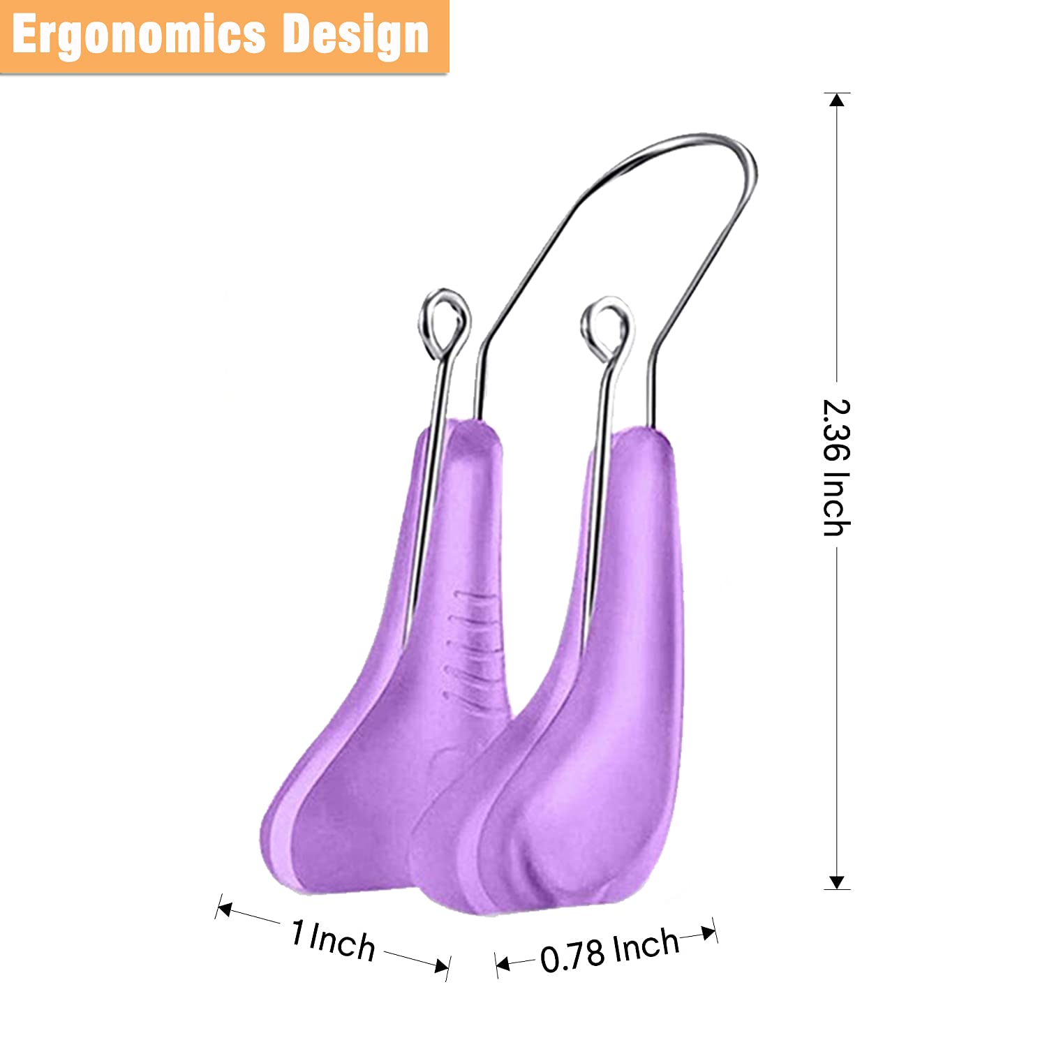 Amijeal Nose Shaper Clip Nose Up Lifting Clip Pain-Free Soft Silicone Nose Slimmer Device Nose Bridge Straightener Corrector Bea