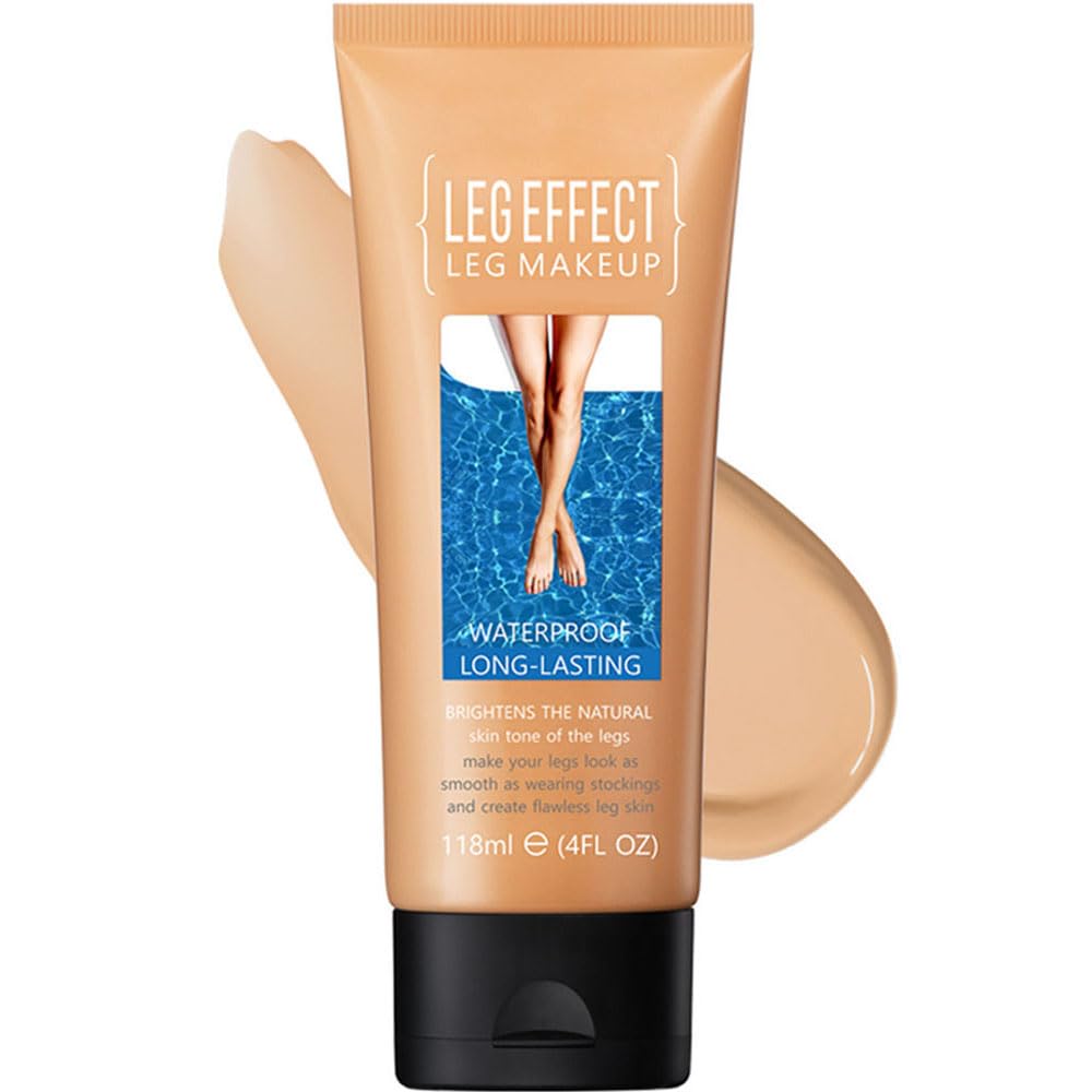Leg and Body Makeup, Skin Perfecting Body Foundation, Tattoo Cover Up Makeup, Spider Vein Concealer for Leg and Body Scar Cover 