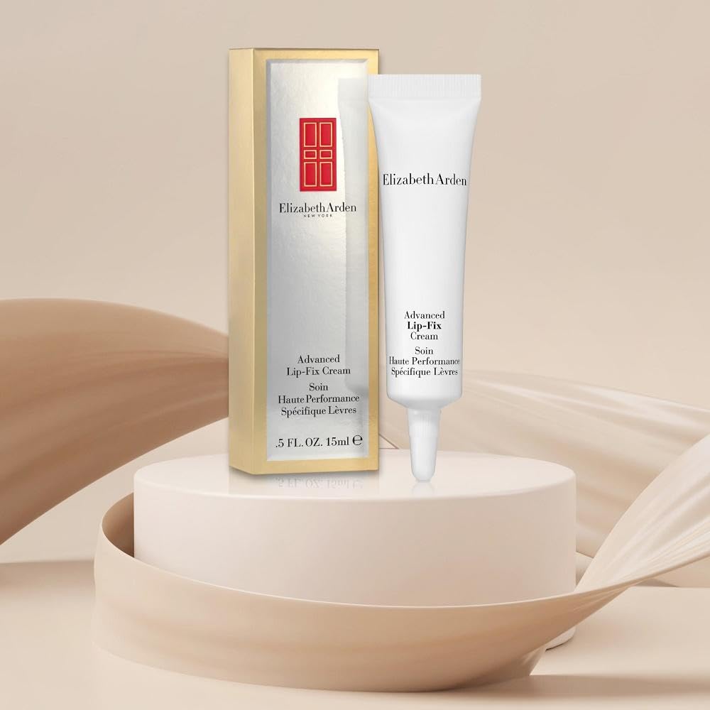Elizabeth Arden Advanced Lip Fix Cream, Moisturizing Treatment, Minimizes Lipstick Bleeding And Feathering, Helps Soften The App