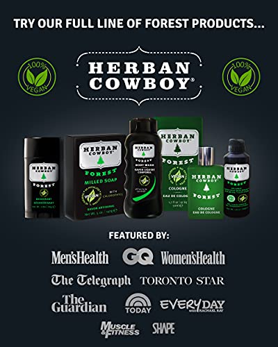 Herban cowboy Mens cologne, Forest, 17 Ounce