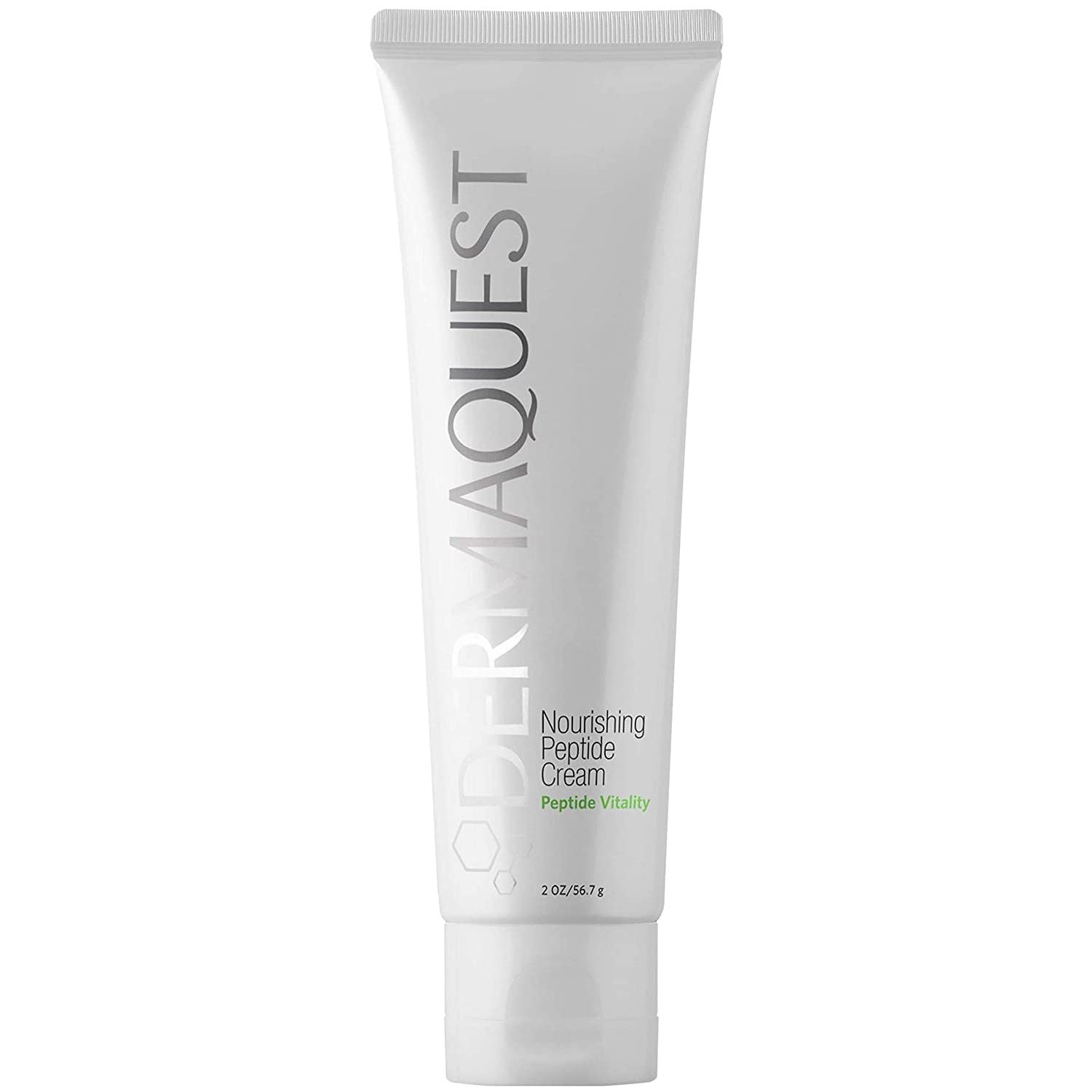 DermaQuest Peptide Vitality Nourishing Peptide Cream - Anti Aging, Hydrating, Face Moisturizer Reduces Wrinkles & Fine Lines - F