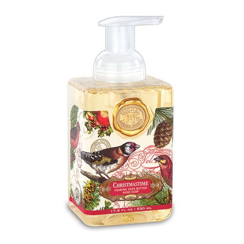 Michel Design Works Foaming Hand Soap, Christmastime, 17.8 Fluid Ounce