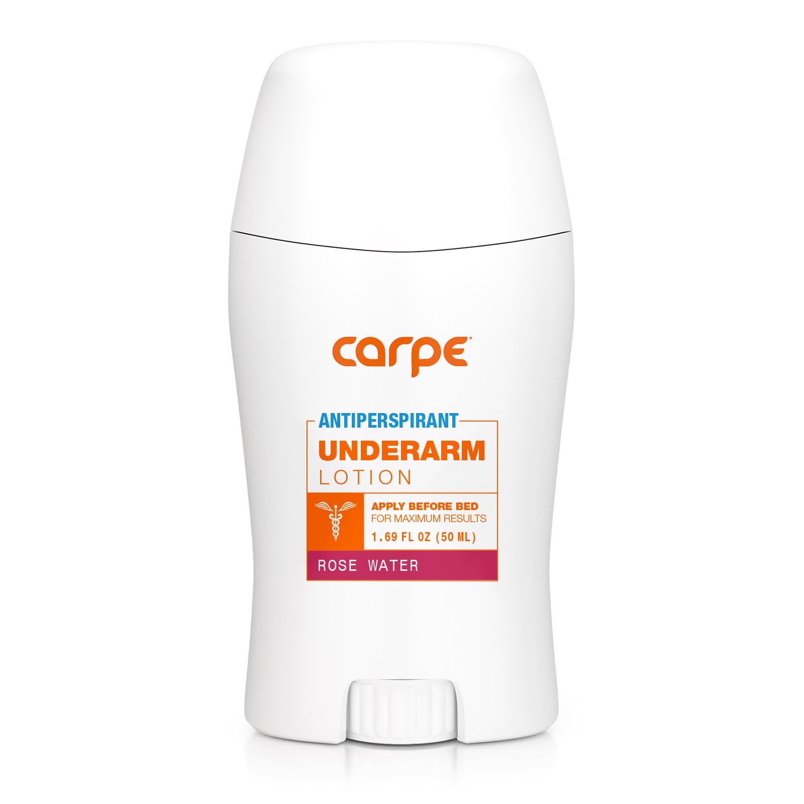Carpe Underarm Antiperspirant And Deodorant, Clinical Strength With Rose Water Scent, Combat Excessive Sweating Stay Fresh And D