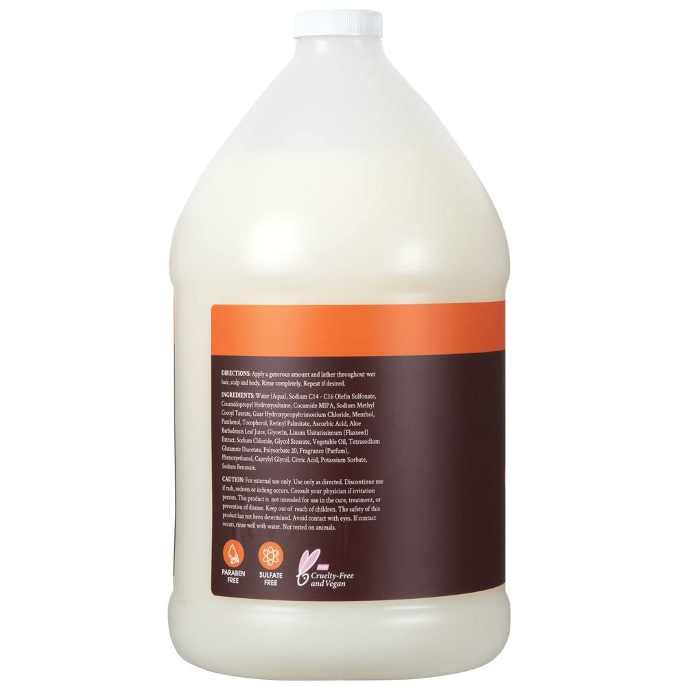 Ginger Lily Farms Botanicals Men'S 3-In-1 Shampoo, Conditioner & Body Wash, 100% Vegan & Cruelty-Free, Energizing Scent, 1 Gallo