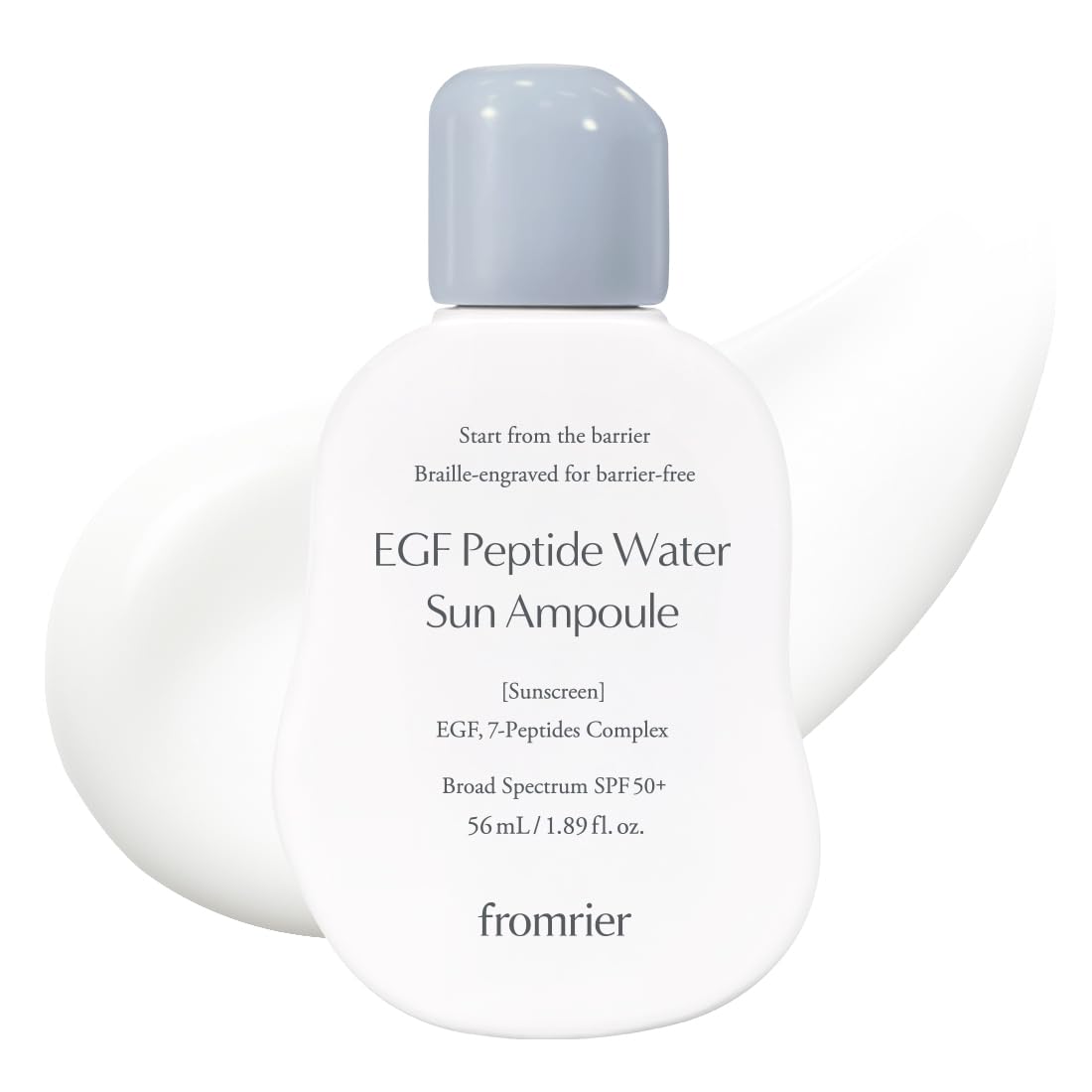 fromrier EGF Peptide Water Sun Ampoule SPF50+ 1.89 fl.oz. (56ml)