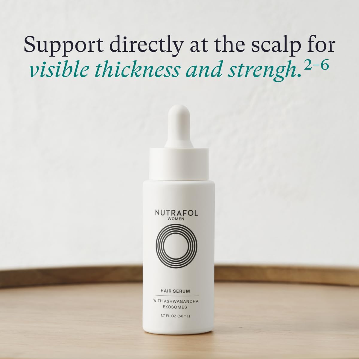 Nutrafol Women'S Hair Growth Supplements And Hair Serum, Women 18-44 Years Old, Clinically Tested For Visibly Thicker, Stronger