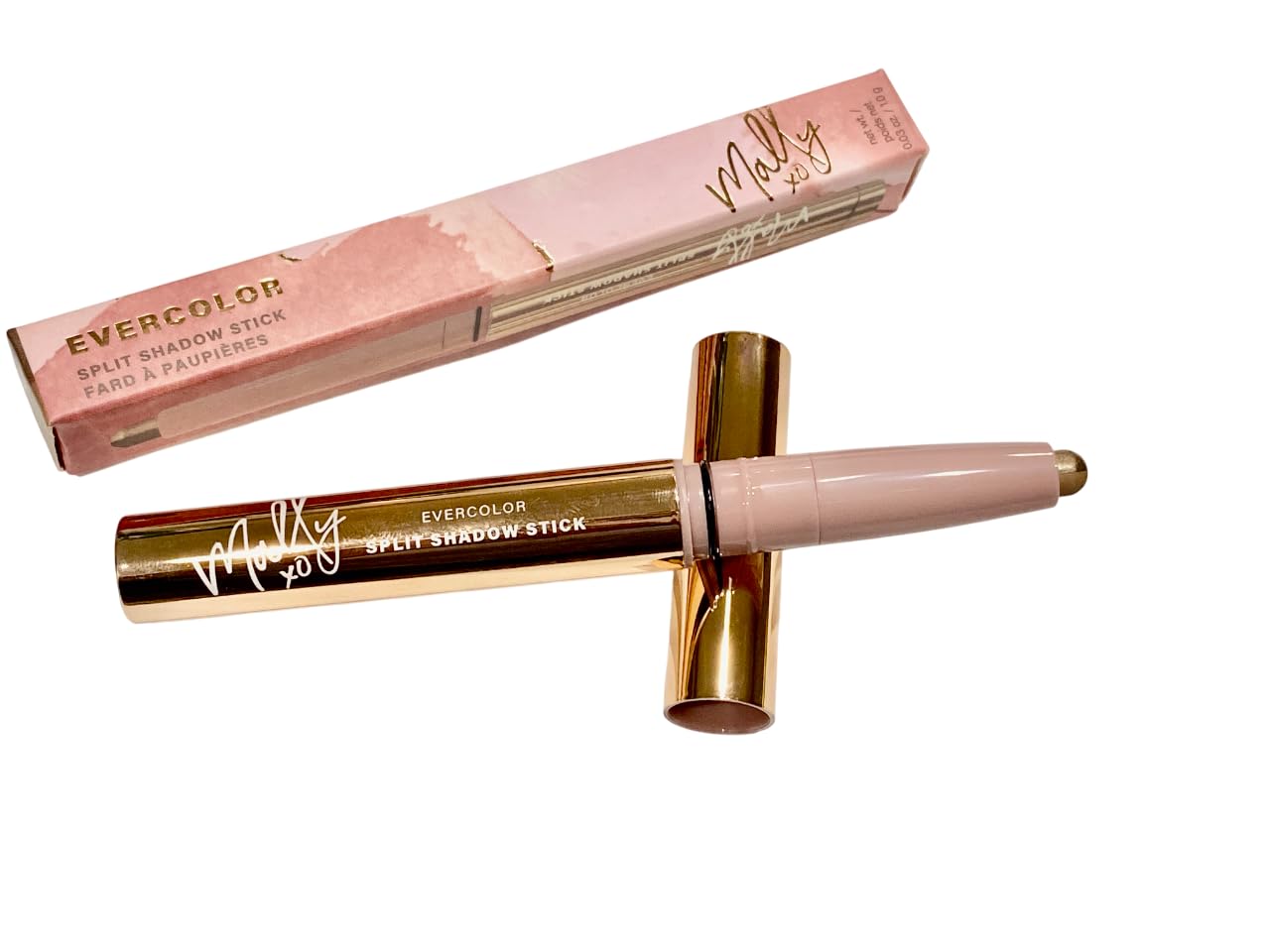 Mally Evercolor Split Duo Color Shadow Stick  Warm/Smoke