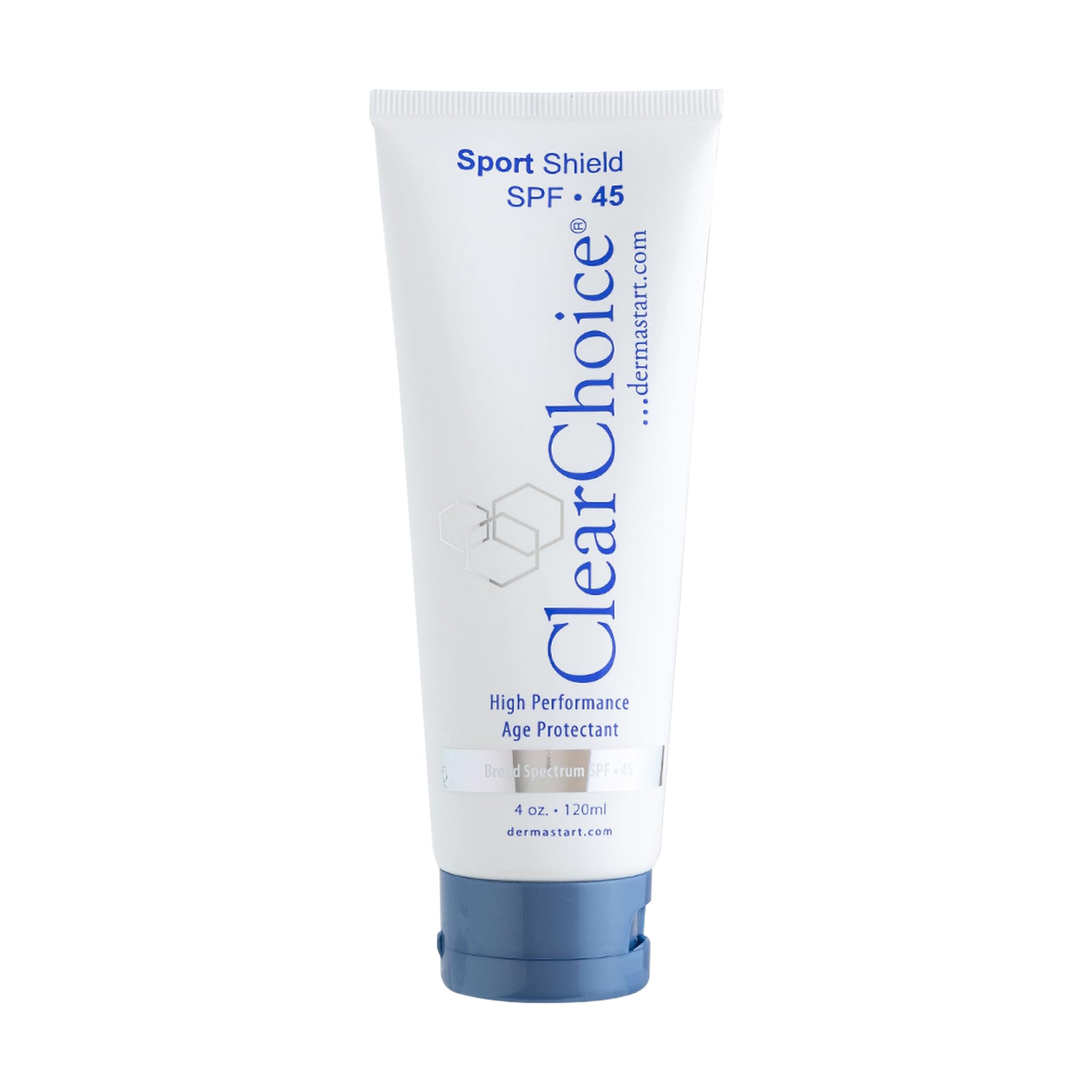 Clearchoice Sport Shield Sunscreen - Natural Face Sunscreen For Daily Use, Spf 45-4 Ounces