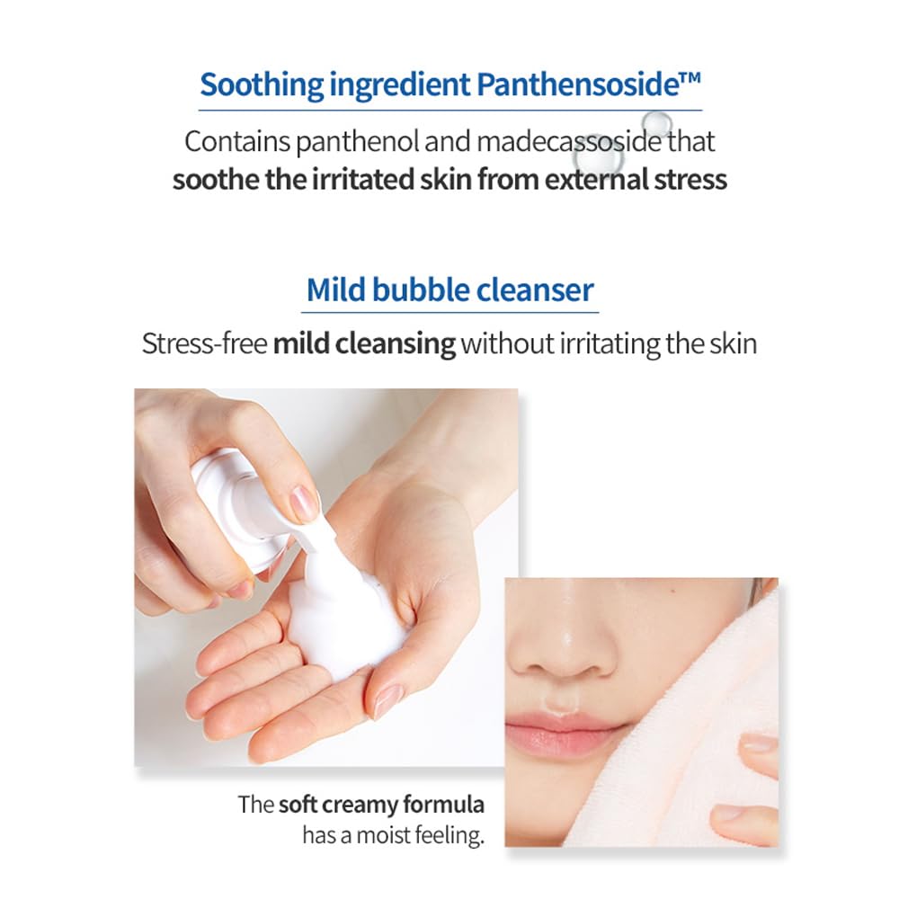 Etude Soonjung Ph 6.5 Whip Facial Cleanser 5.1 Fl. Oz. (150Ml) 21Ad | Soft Bubble Fragrance-Free Low-Ph Korean Hydrating Cleansi
