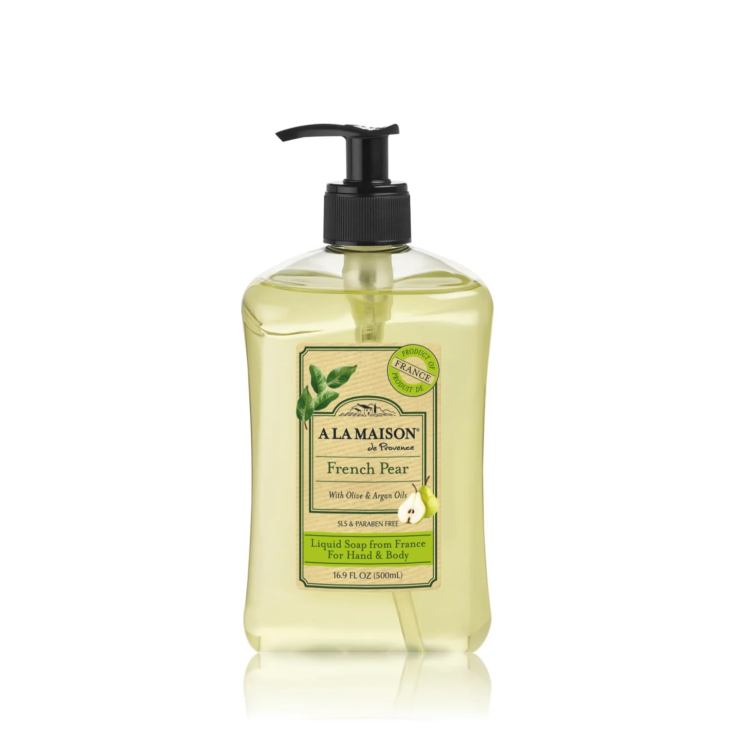 A LA MAISON Liquid Hand Soap, French Pear, 16.9 Fl Oz