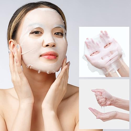 #OOTD Rejuvenating Retinol Sheet Mask, 10 Count, Vegan, Wrinkle Lifting, Plumping, Moisturizing, Retinol Serum Plumping Mask