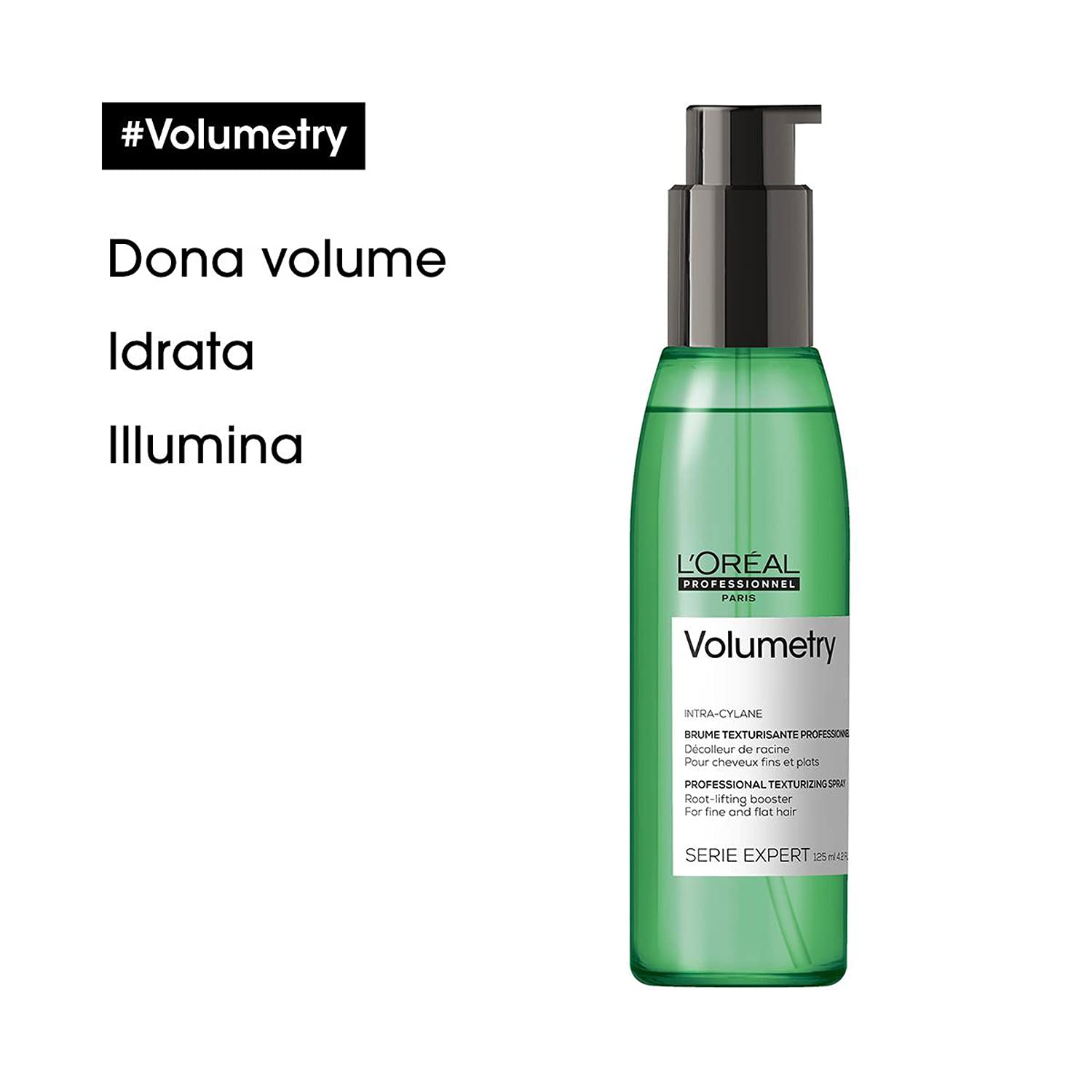 L'Oreal Professionnel Volumetry Volumizing Root Lifting Spray | Leave-In Treatment | Adds Volume & Lift | For Thicker Looking Ha