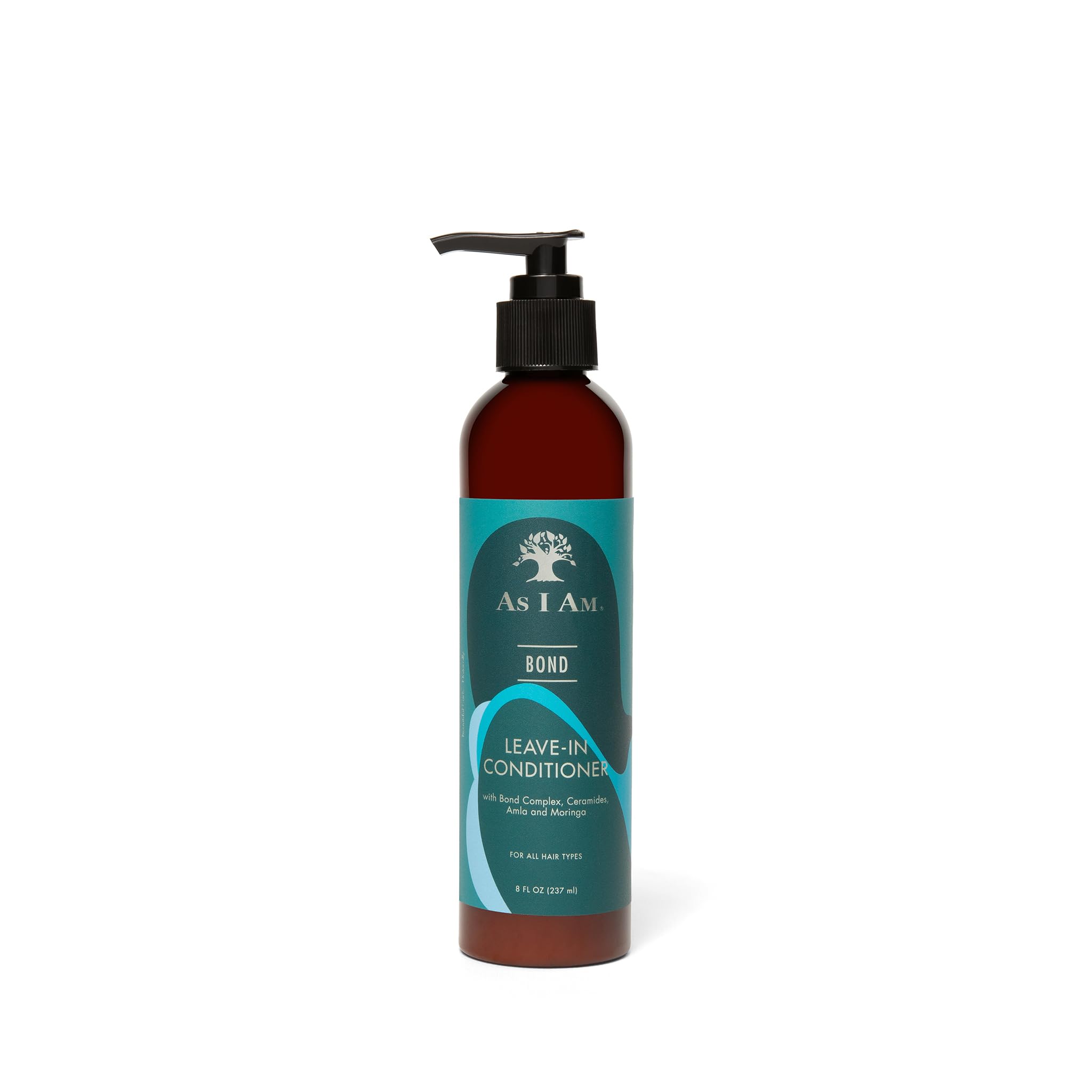 As I Am Bond LeaveIn Conditioner  8 oz  Bond Repair Treatment For Damaged Hair  with Moringa, Amla, & Ceramides