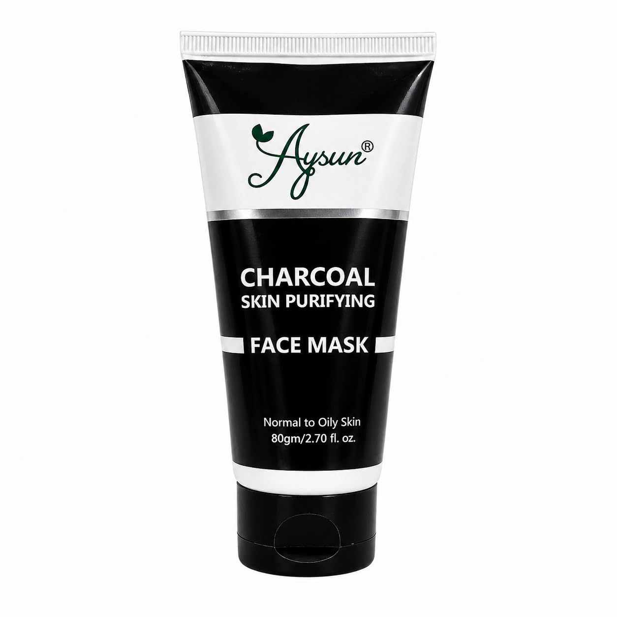 Aysun Charcoal Face Mask For Deep Cleansing & Oil Control | Skin Purifying Face Pack For Normal To Oily Skin | Removes Dirt, Bla