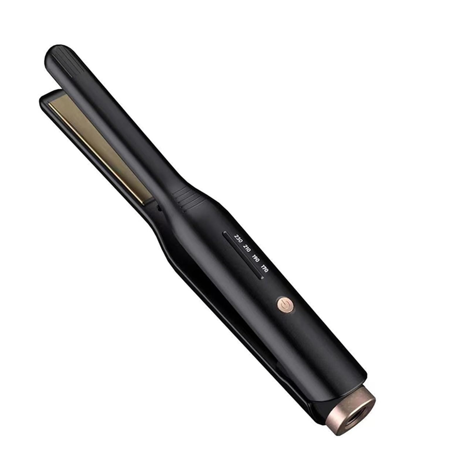 Flat Iron Mini Hair Straightener Hair Curler Fast Heating Beard Straightening Iron Small Flat Iron for Short Hair Straightener(B