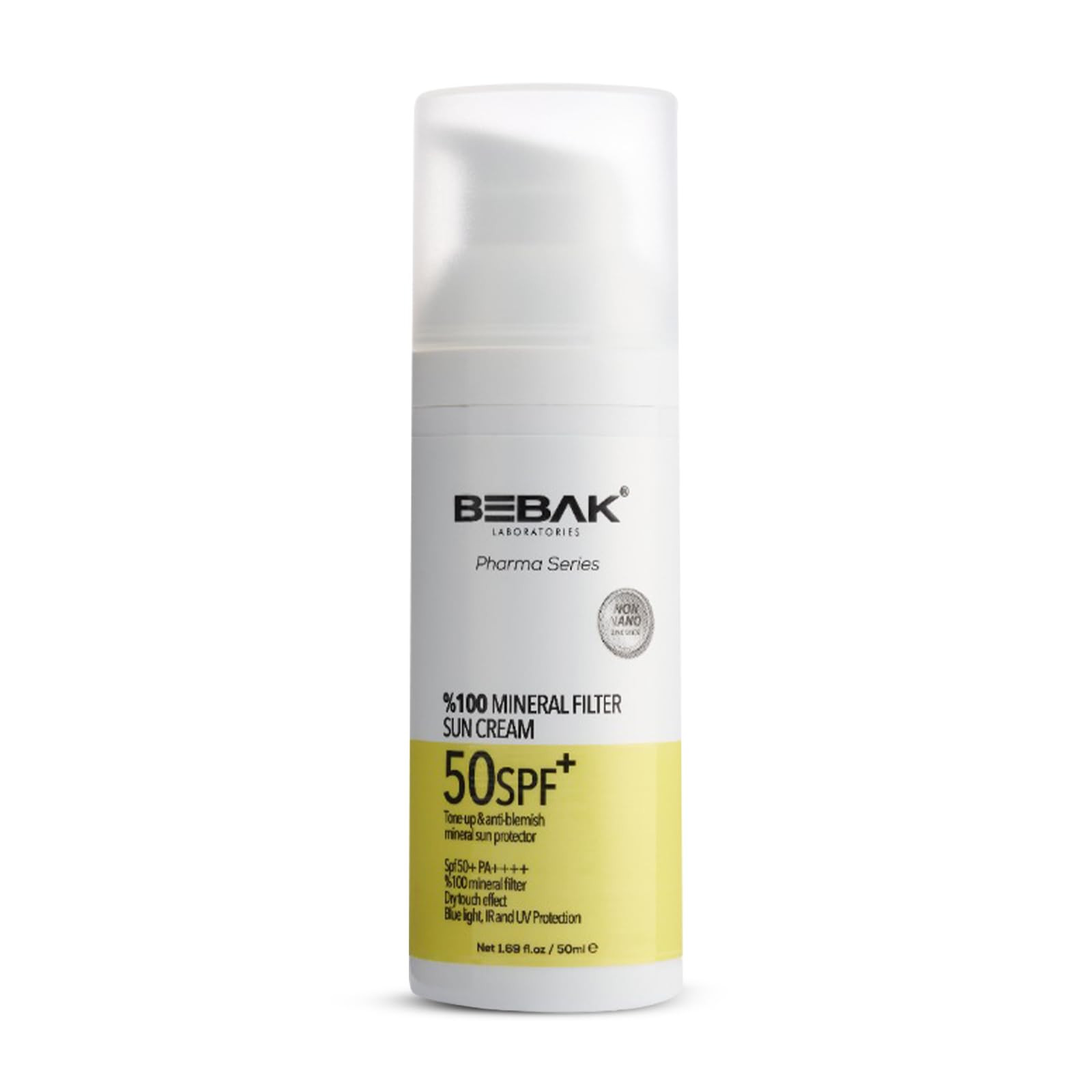 BEBAK Mineral Filter Sun Cream 50 SPF 50 ML