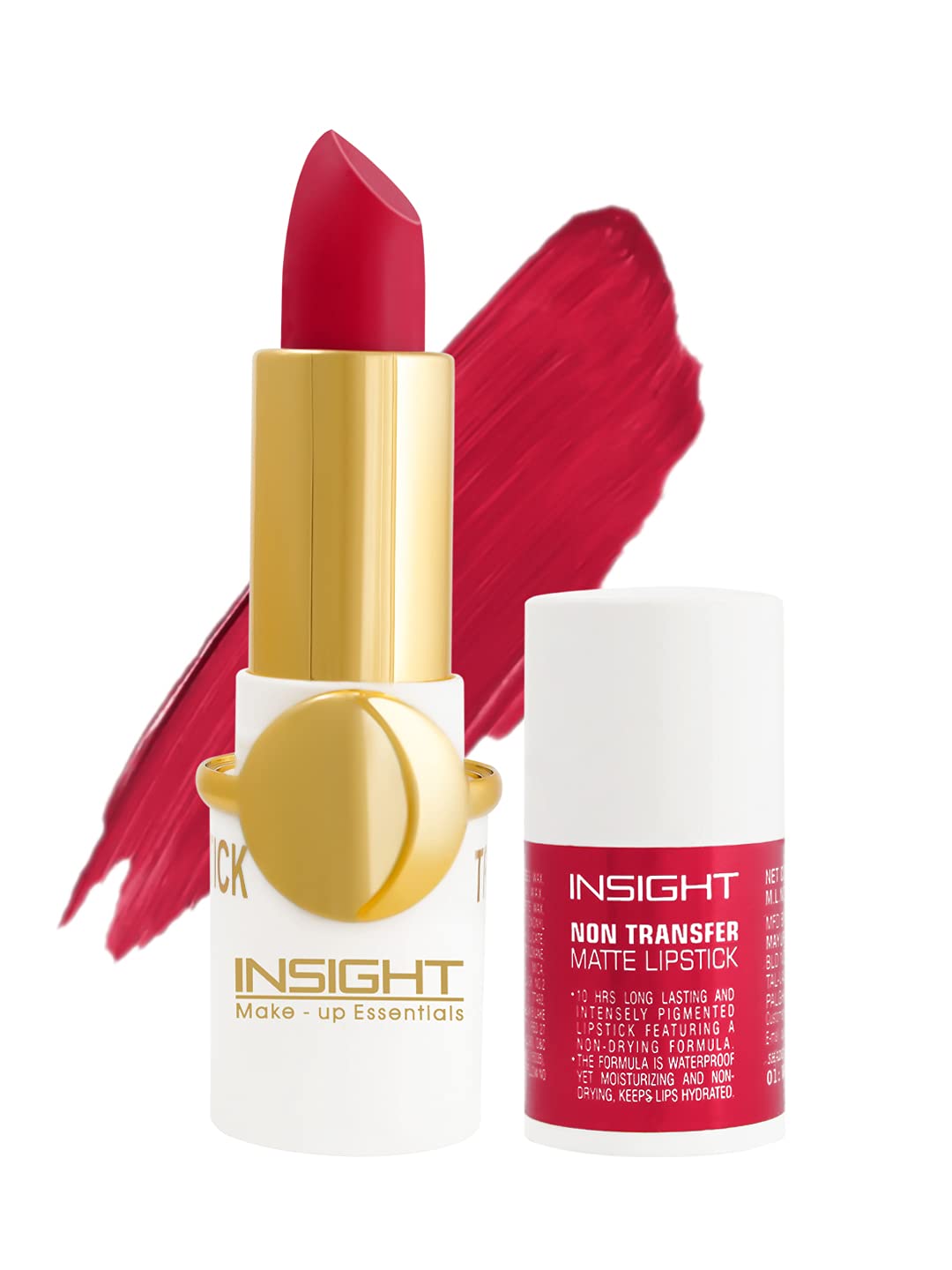 Insight Non Transfer Matte Lipstick, Outlandish, 4.2 G