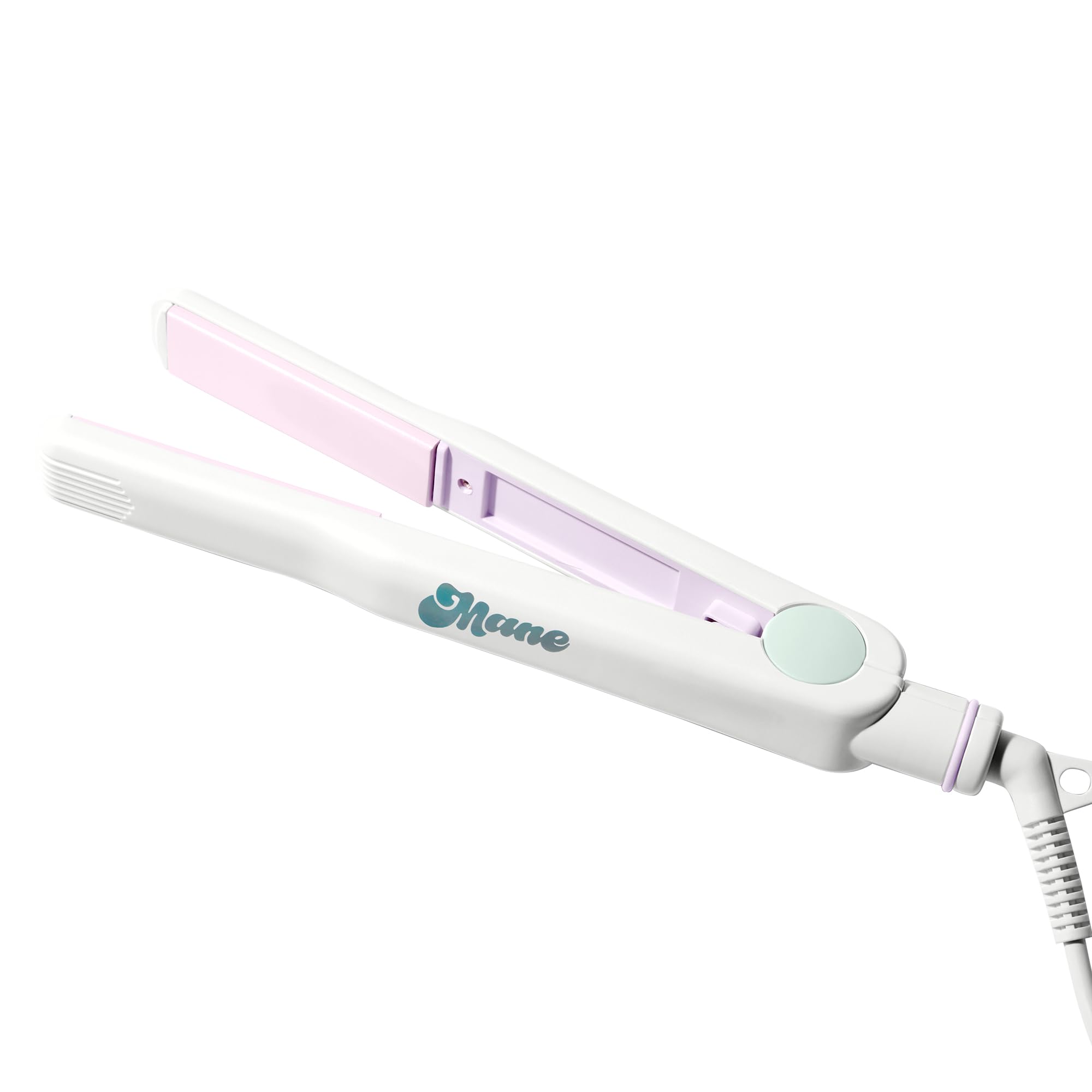 Mane Multi-Use Flat Iron - 1 Inch Ceramic Hair Straightener that Straightens, Waves & Curls Hair - Tames Frizz & Flyaways, Boost