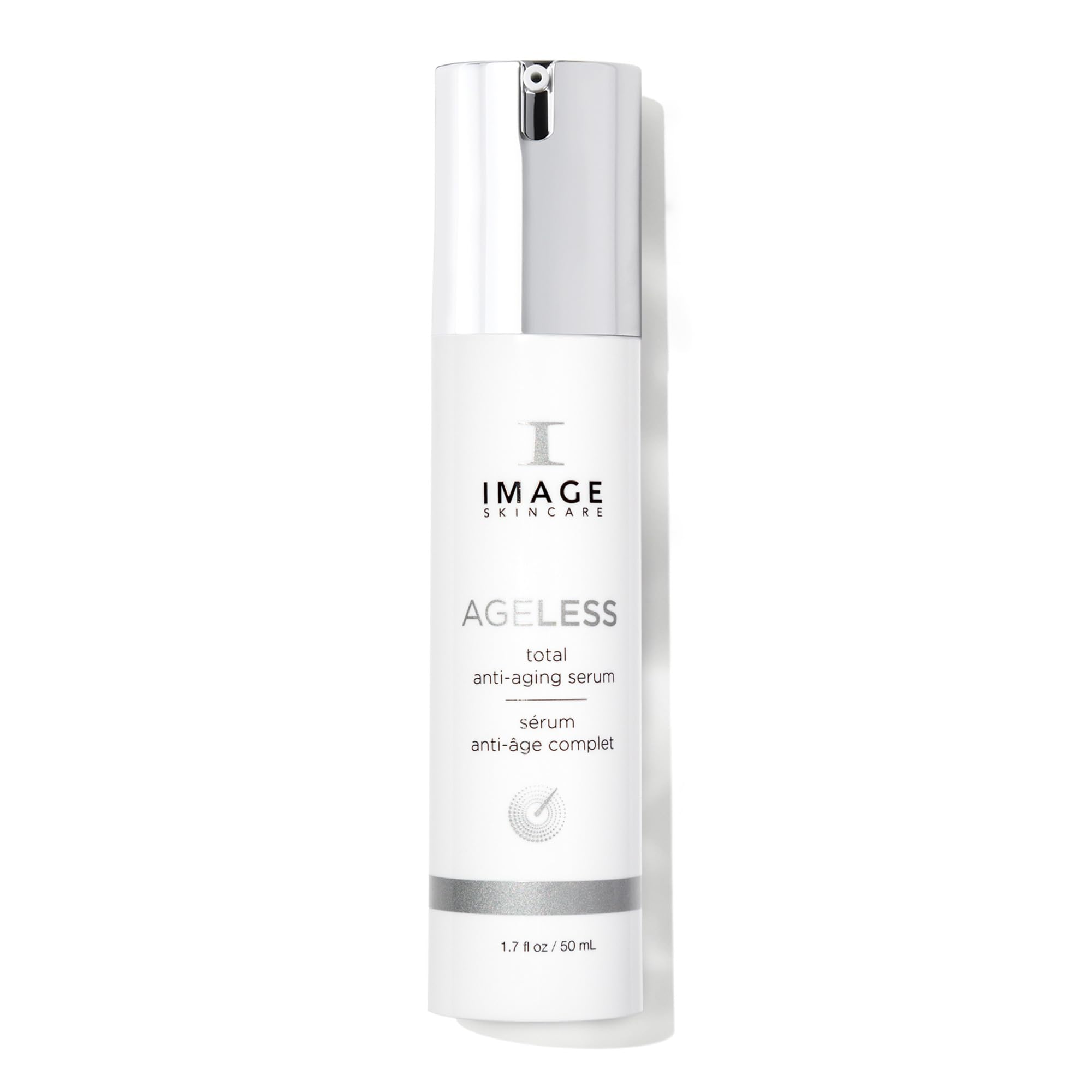 IMAGE Skincare, AGELESS Total Serum, AHA Anti-Aging Face Serum with Peptides to Firm, Hydrate, Smooth Wrinkles and Even Tone, 1.