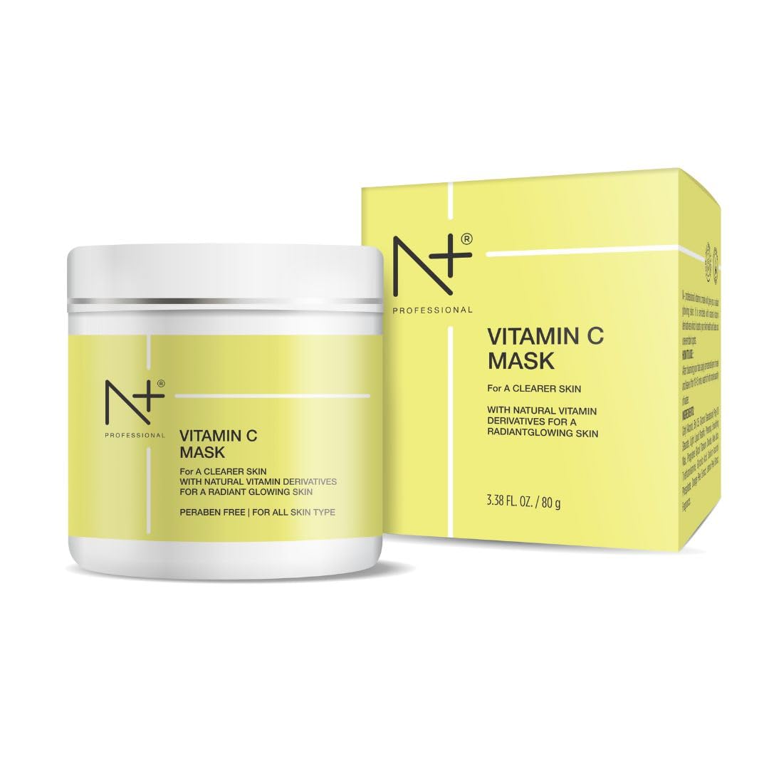 N Plus Professional Vitamin C Face Mask, 80Gm