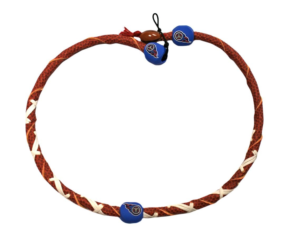 NFL Tennessee Titans Classic Spiral Football Necklace