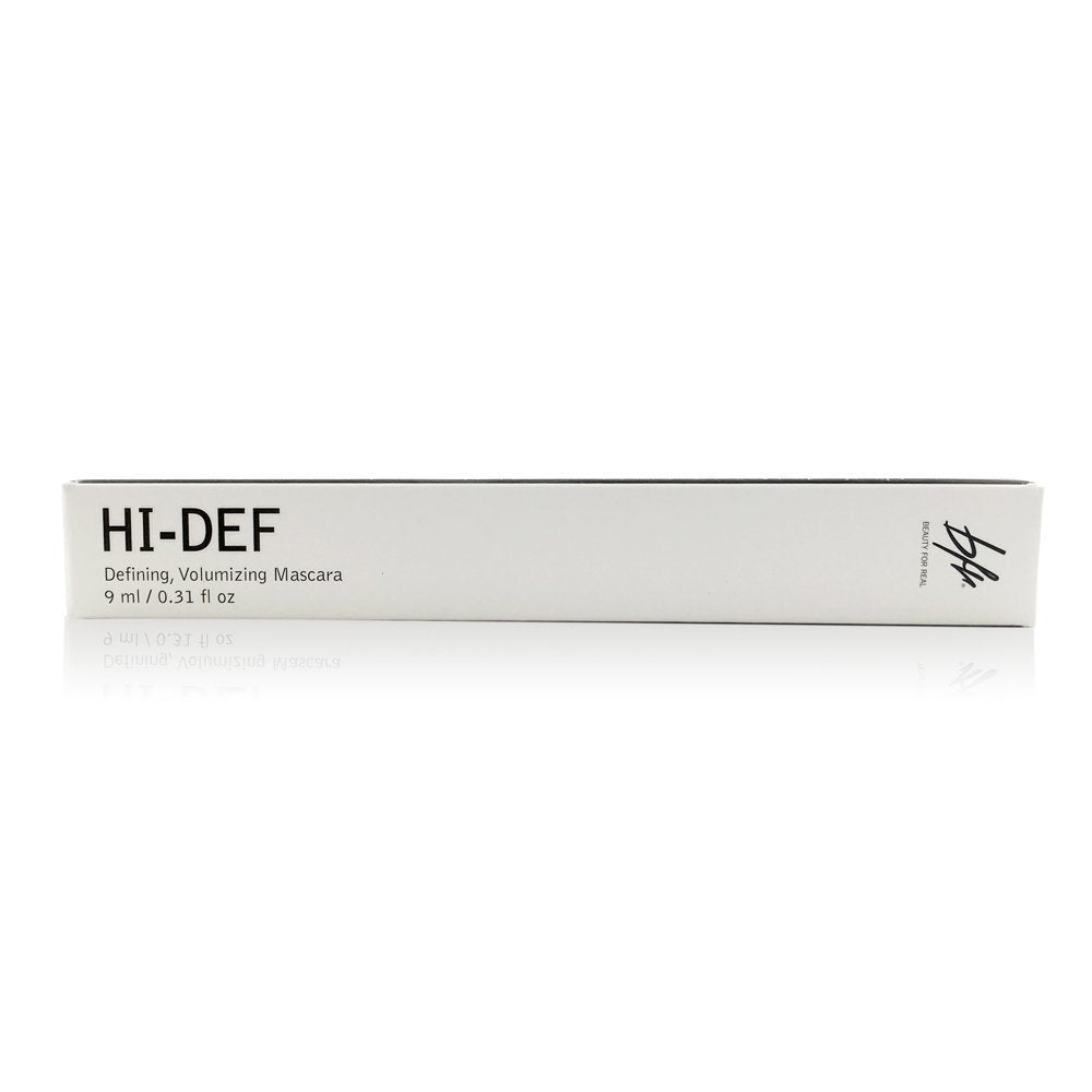 Beauty For Real Hi-Def Mascara, Just Black, 0.31 fl oz - Volumizing & Curling, Humidity & Smudge Proof, Micro Brush for Versatile Application