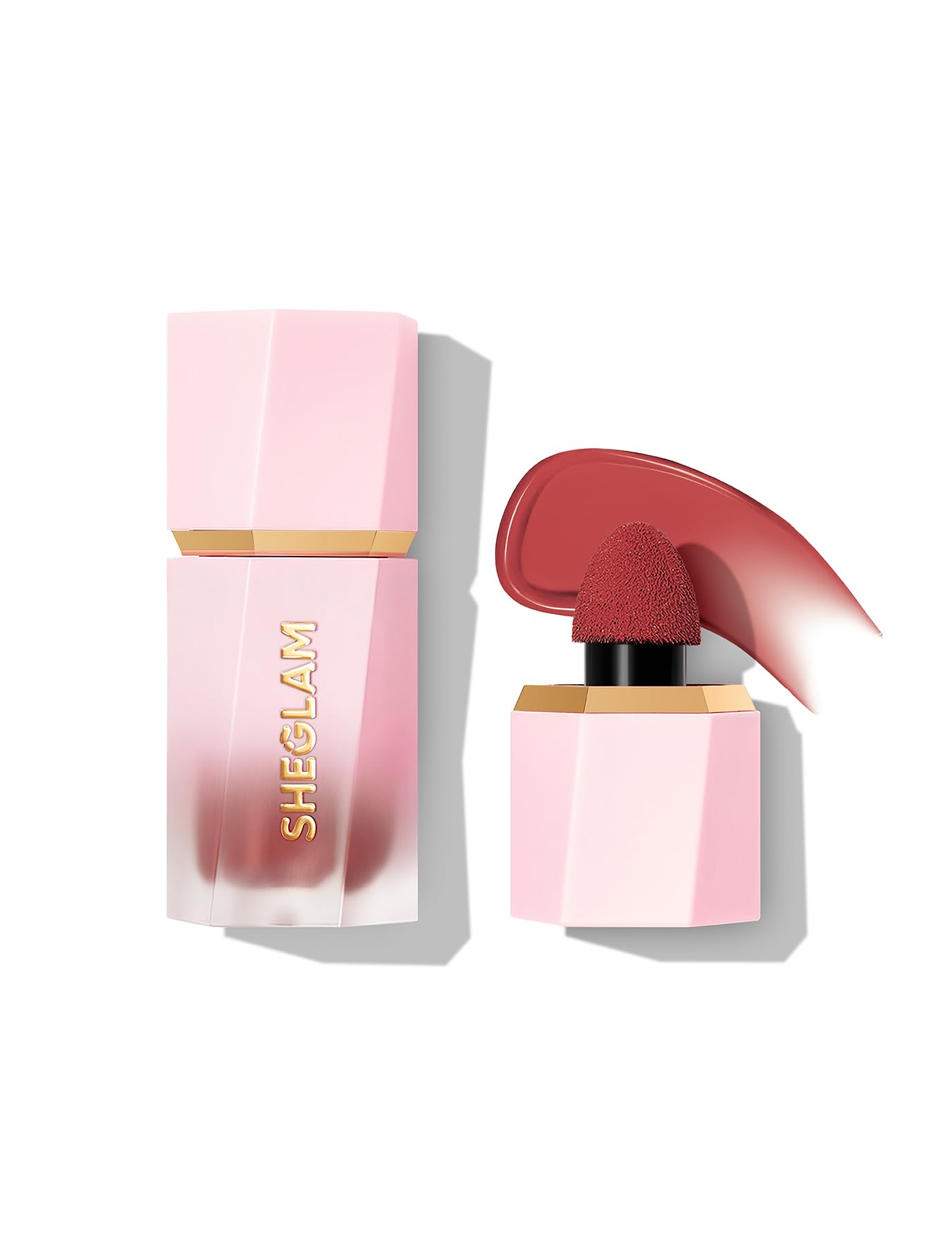 SHEGLAM Color Bloom Liquid Blush - Matte Finish, 0.18 Fl Oz, Swipe Right